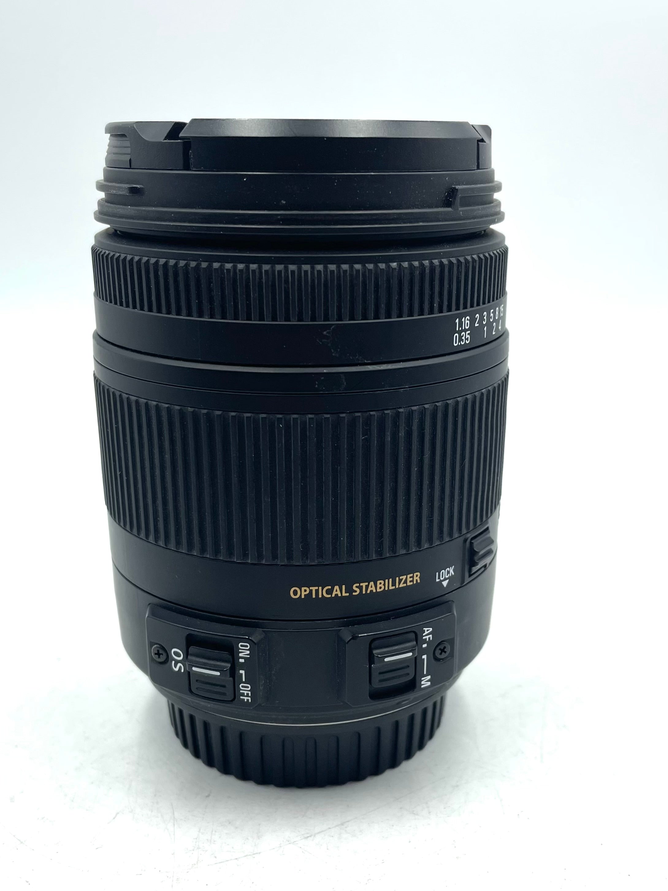 Used Sigma 18-250mm f3.5-6.3 HSM for Canon EF