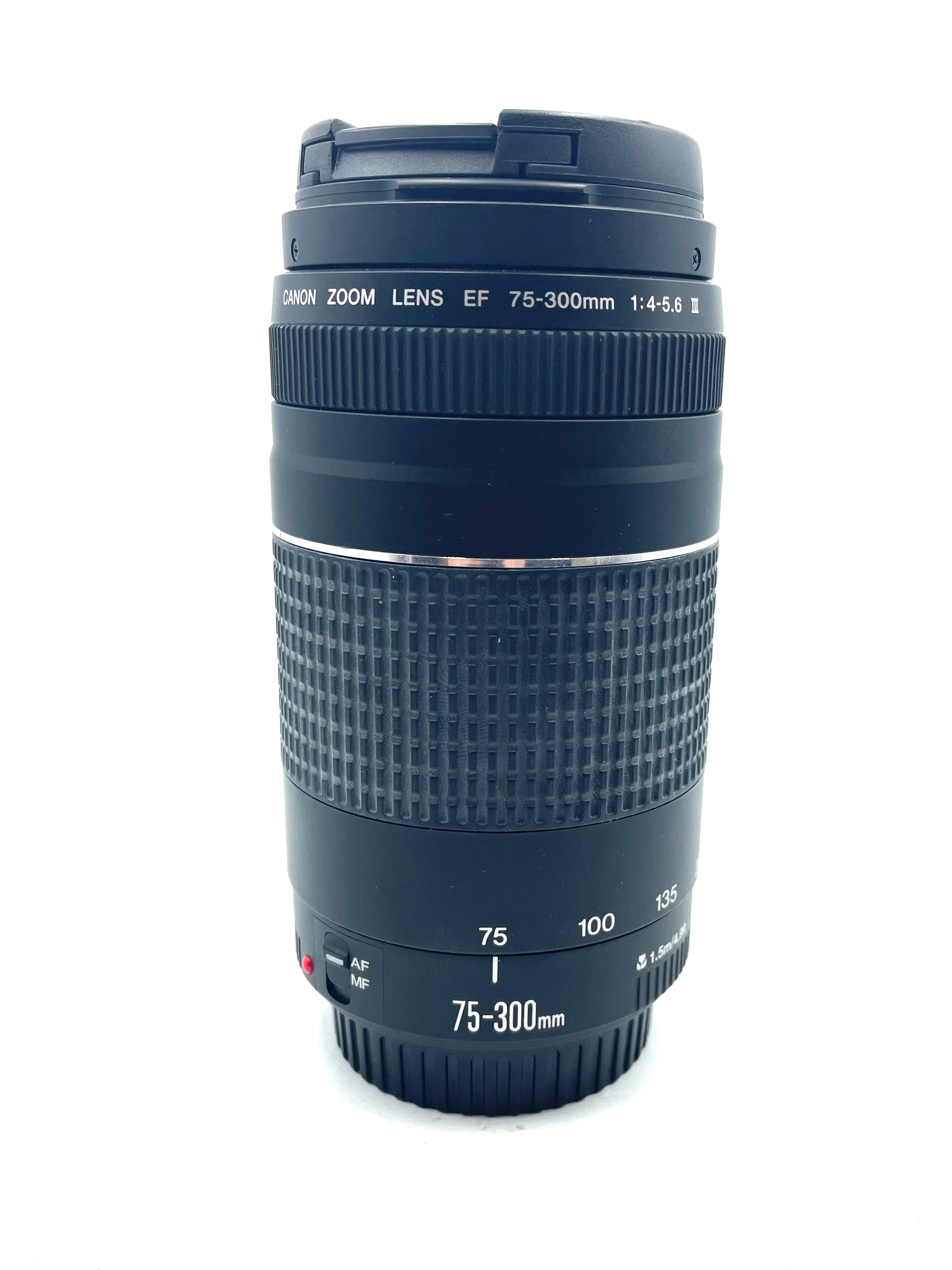 USED Canon 75-300mm F4-5.6 III EF Lens (Non-USM)