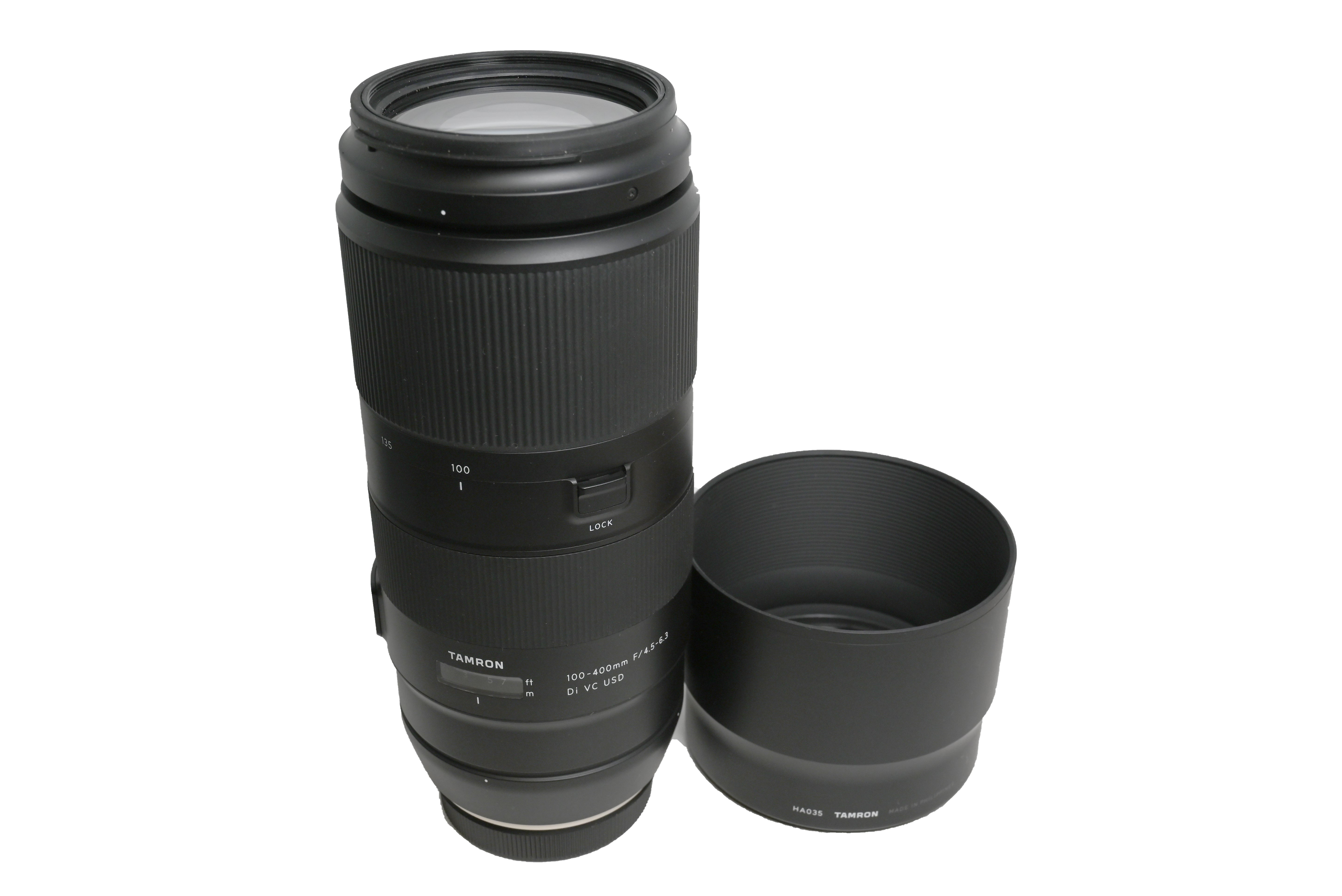 USED Tamron 100-400mm F4.5-6.3 Di VC USD Lens for Canon