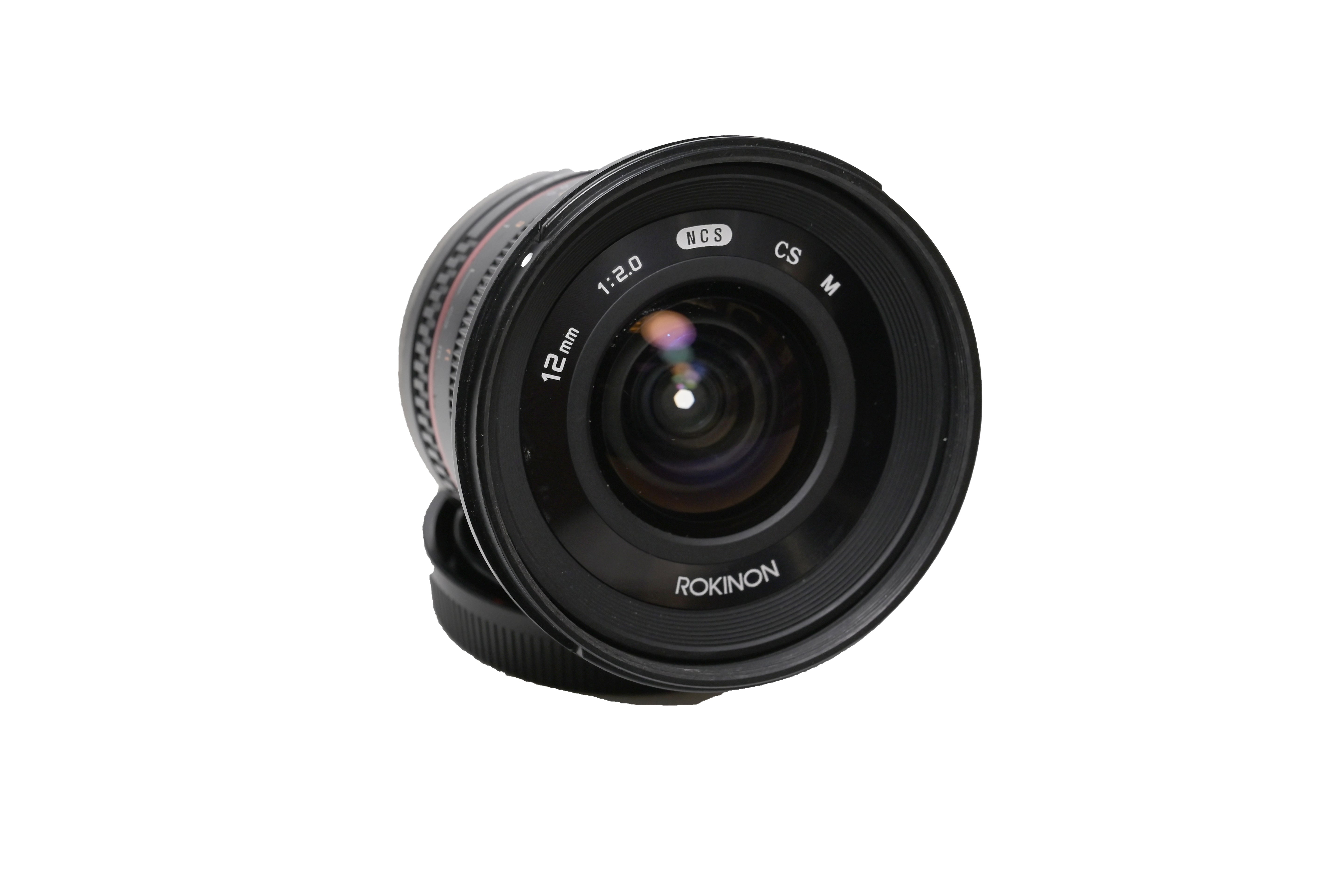 USED Rokinon 12mm f/2 EF-M