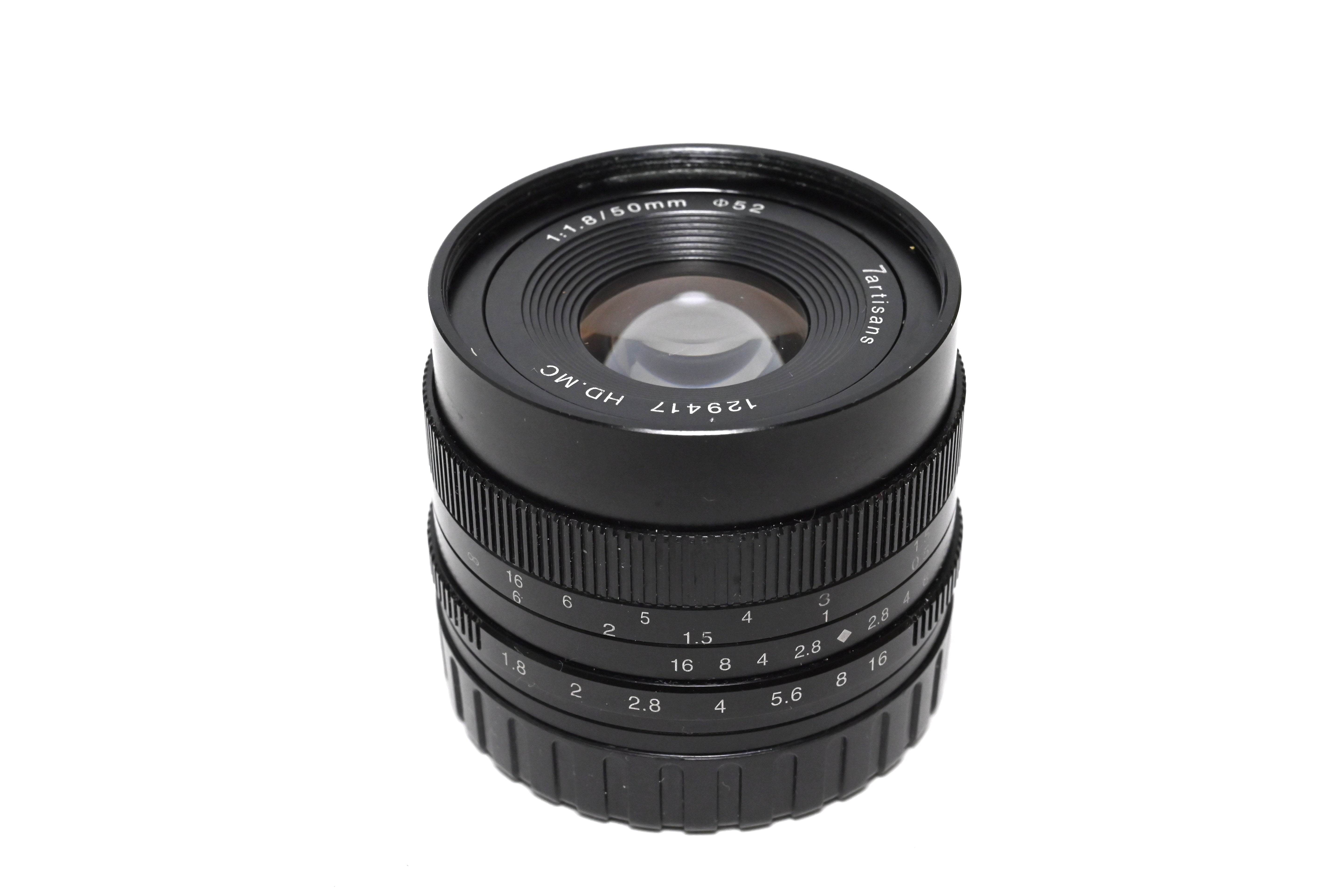 USED 7Artisans 50mm f/1.8 EF-M