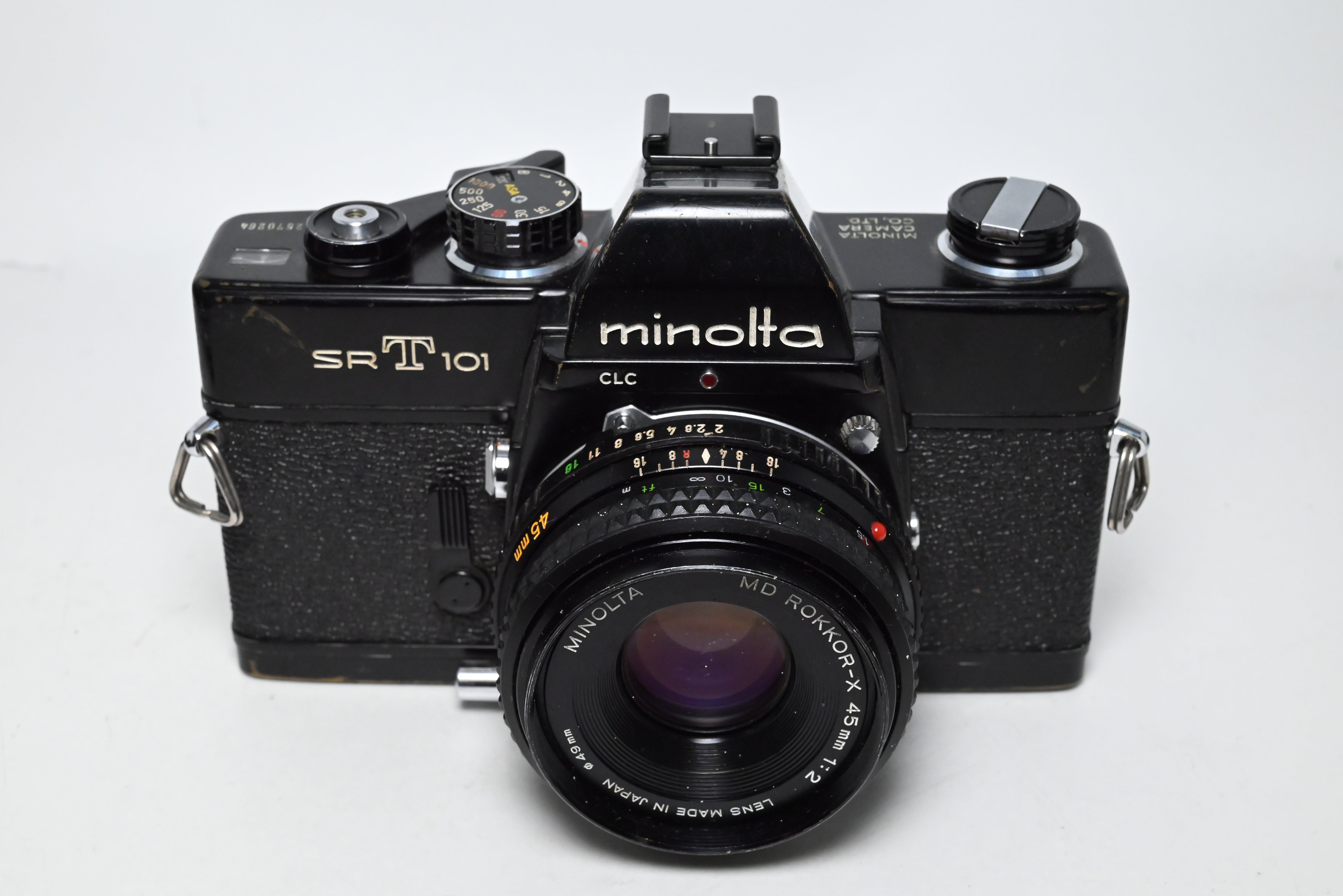 USED Minolta SRT-101 w/ 45mm f/2