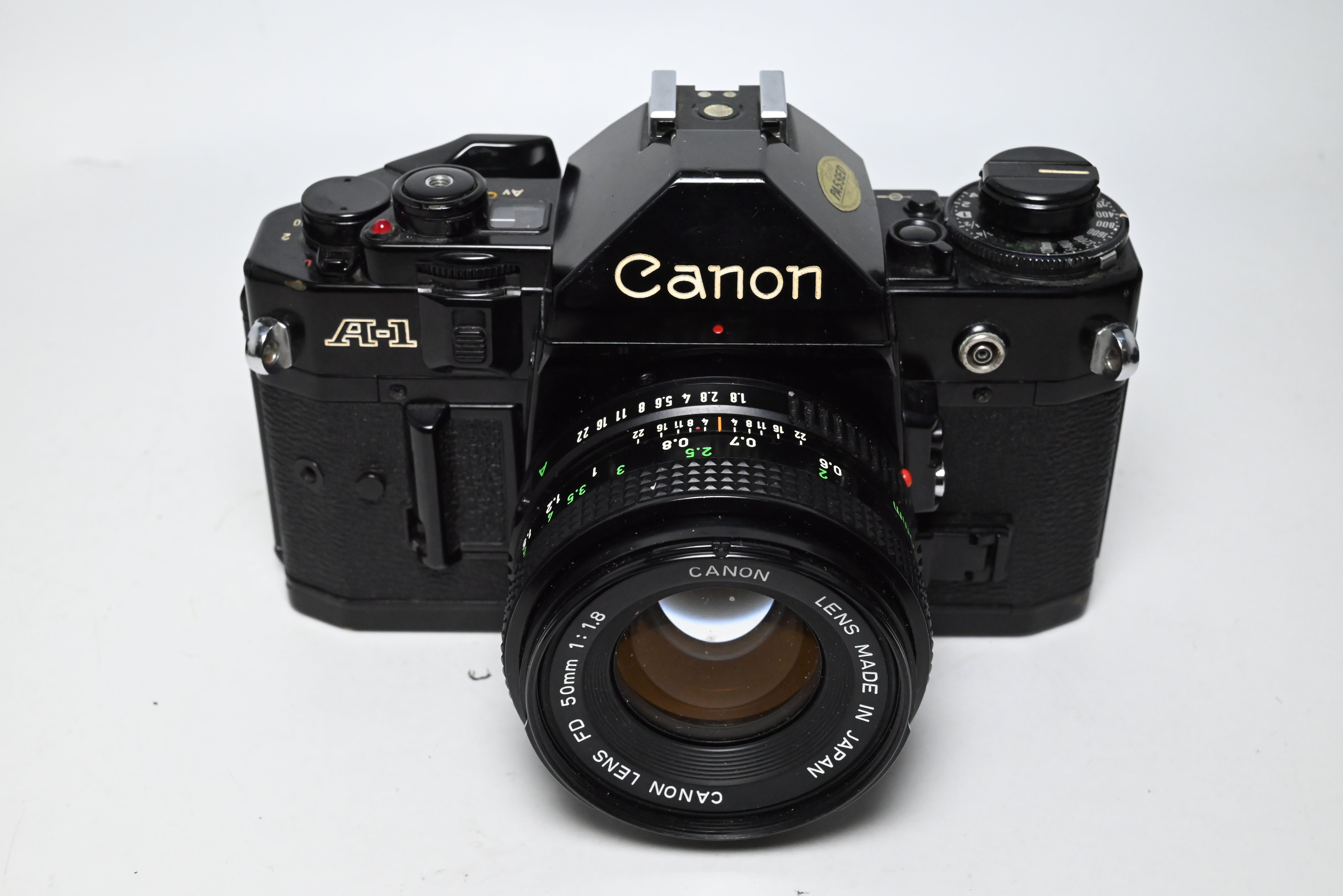 USED Canon A-1 w/ 50mm f/1.8 FD