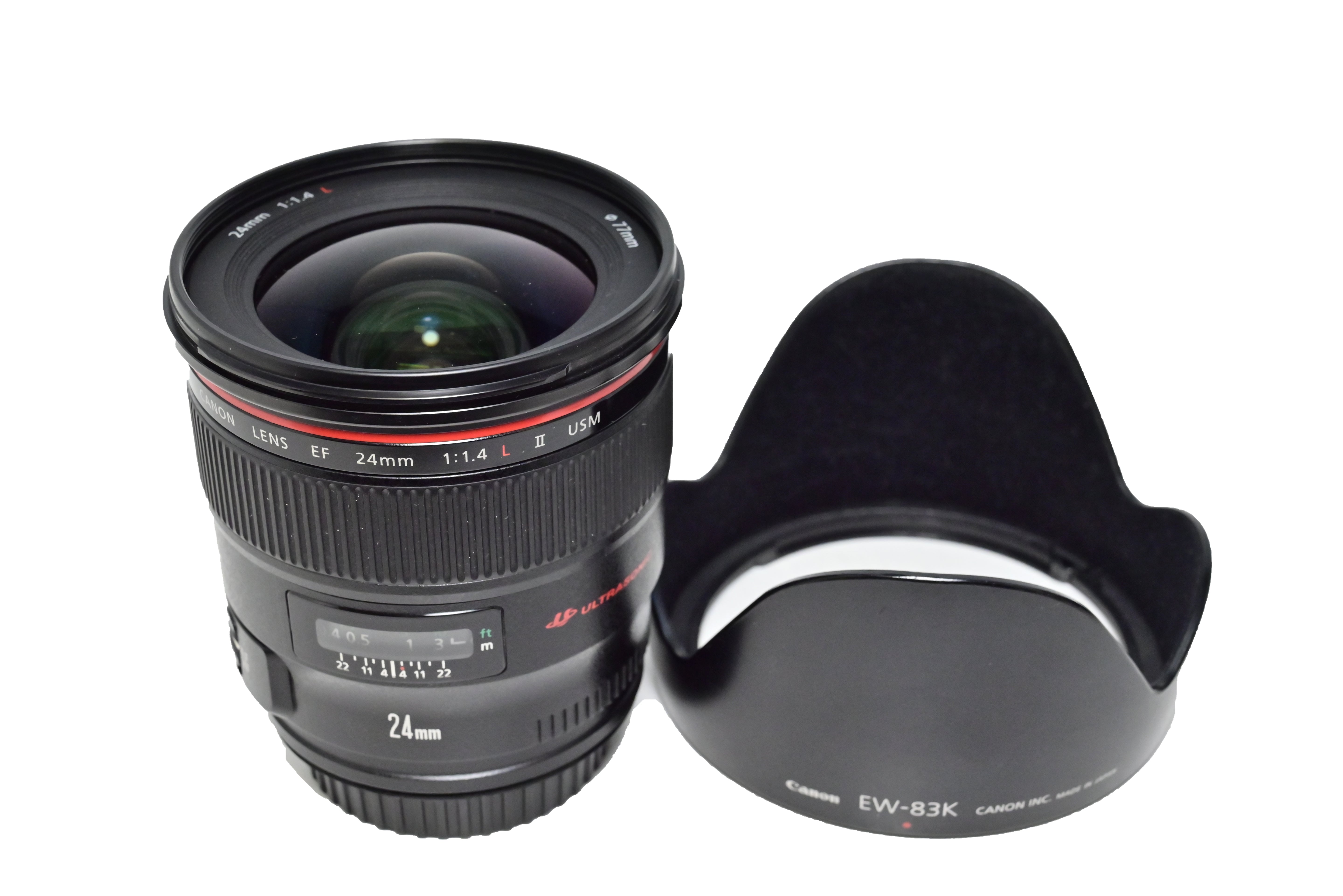 USED Canon 24mm f1.4 L II EF USM Lens