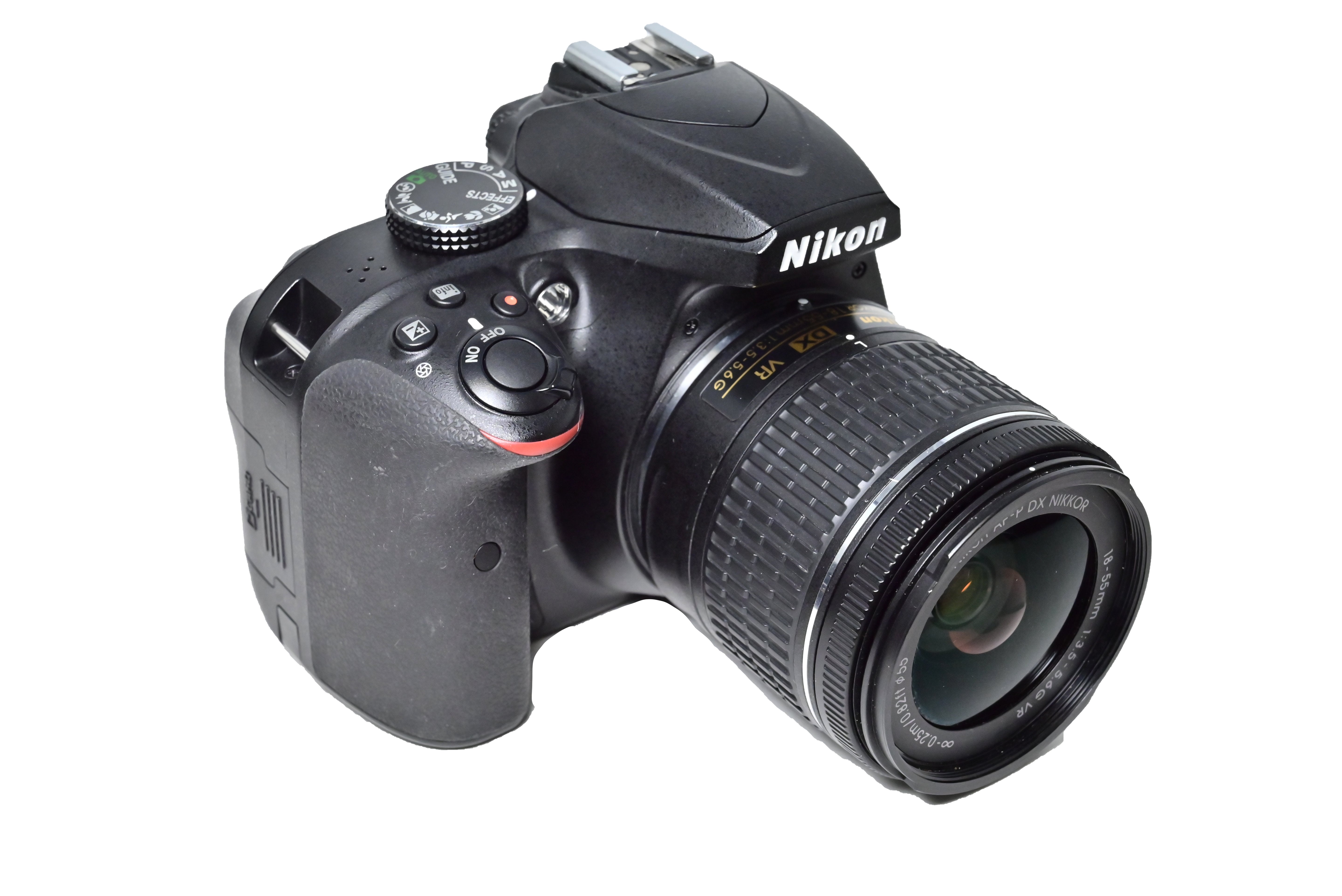 USED Nikon D3400 Digital SLR Kit (Black) with AF-P 18-55mm f3.5-5.6 G VR DX Lens