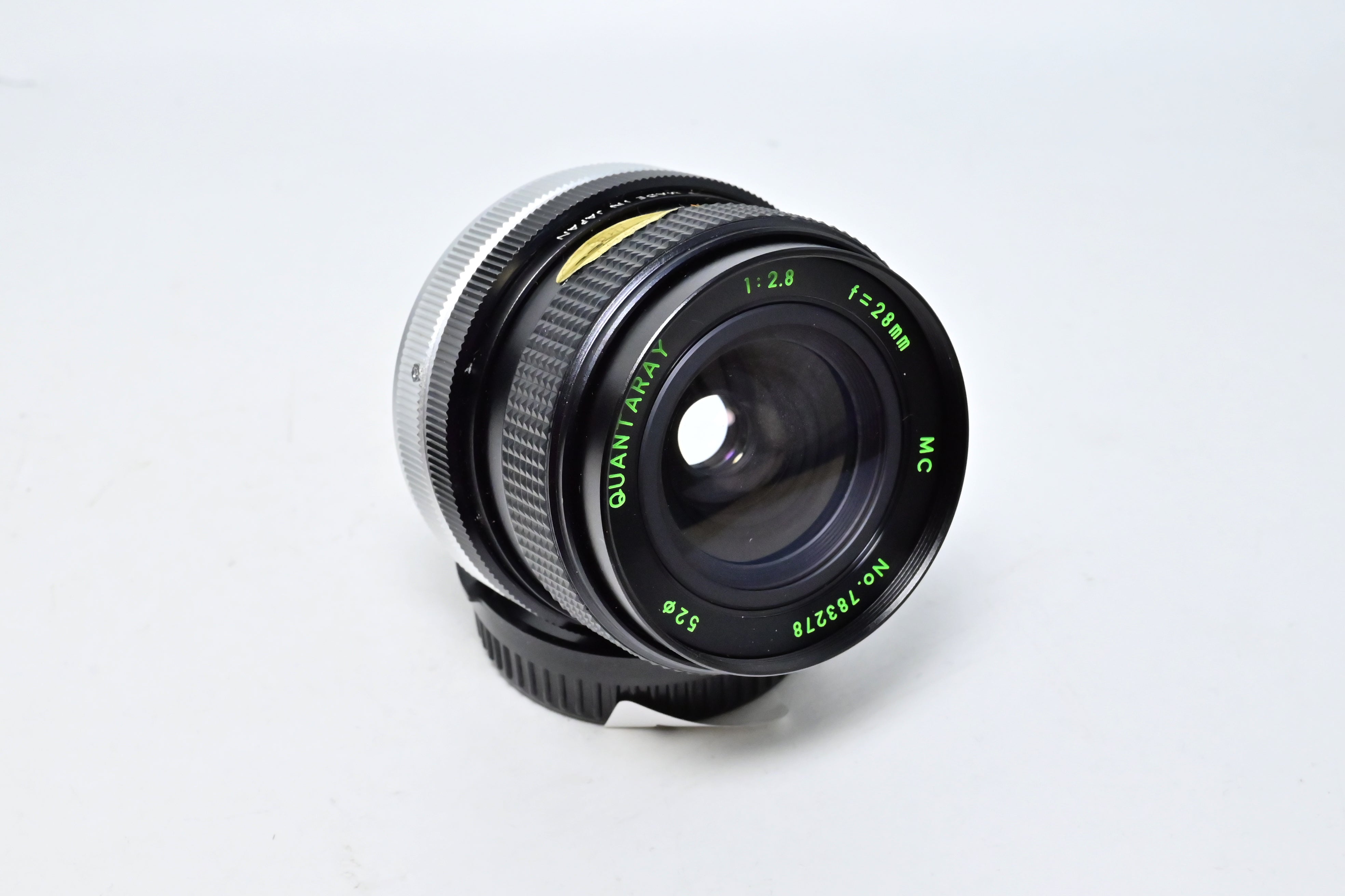 USED Quantaray 28mm f2.8 Canon FD mount