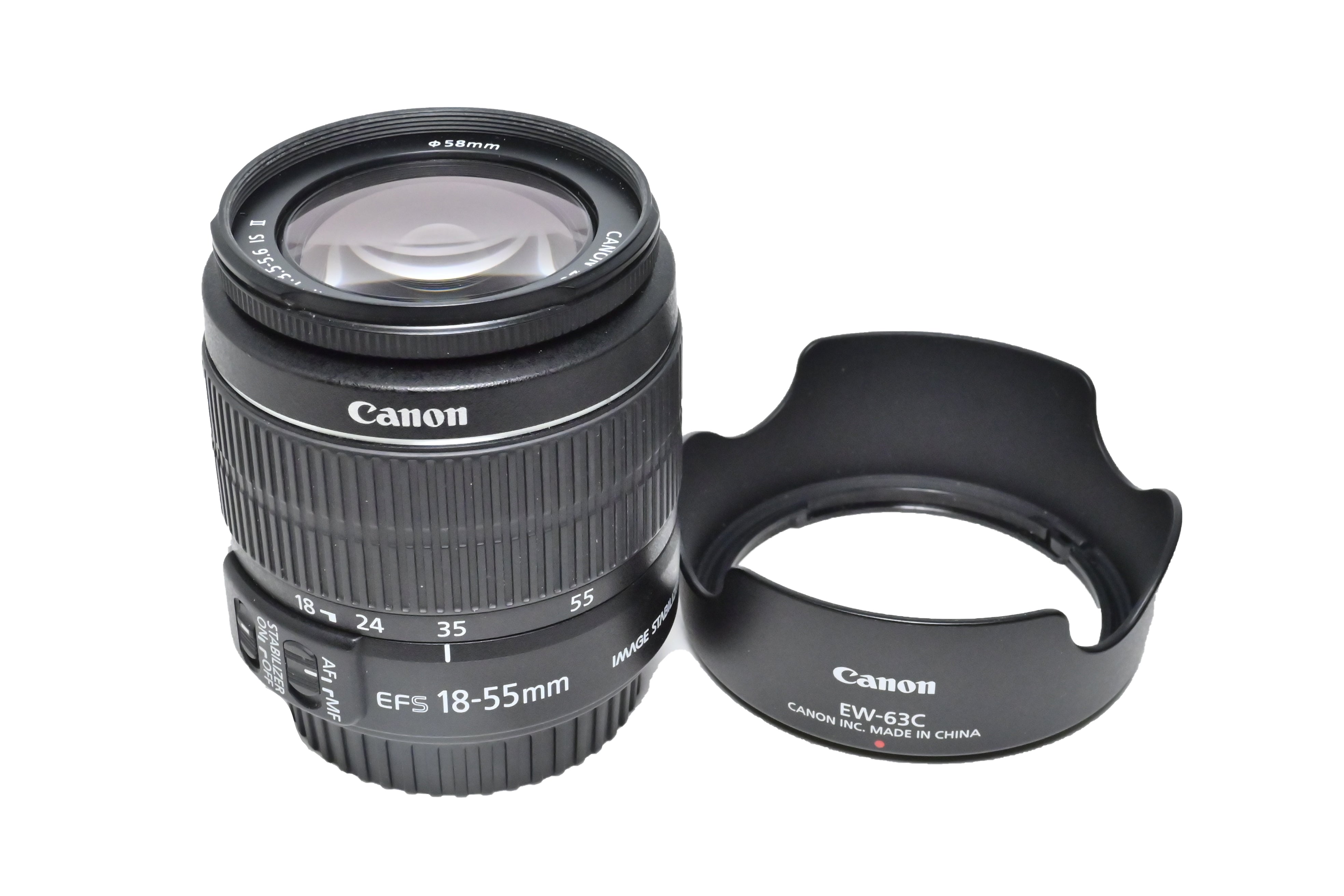 USED Canon 18-55mm f3.5-5.6 IS II EF-S Lens