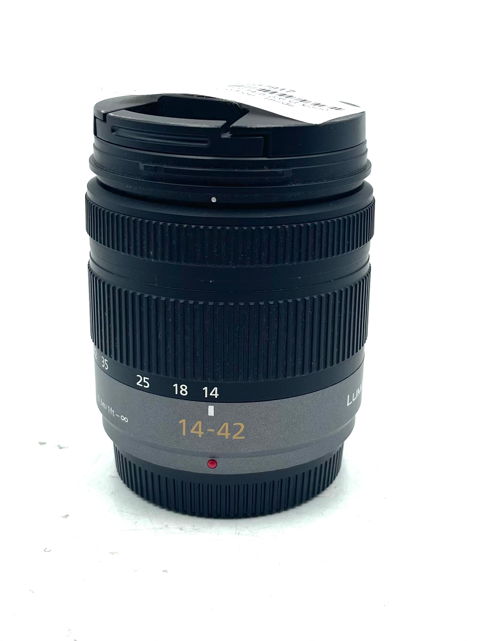 Used Lumix 14-42mm f4.5-5.6 G Vario Mega O.I.S. for Micro Four Thirds