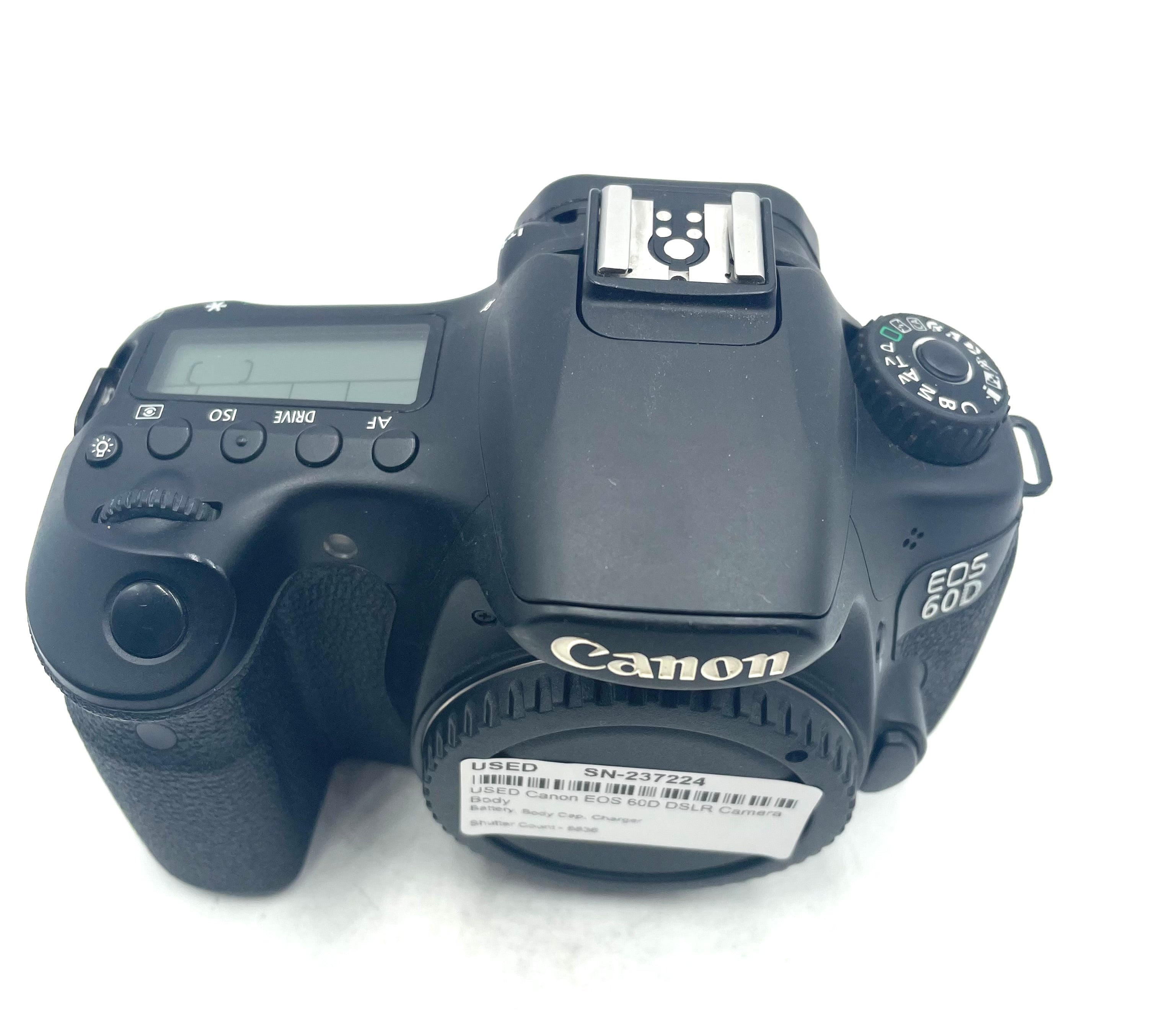 USED Canon EOS 60D DSLR Camera Body