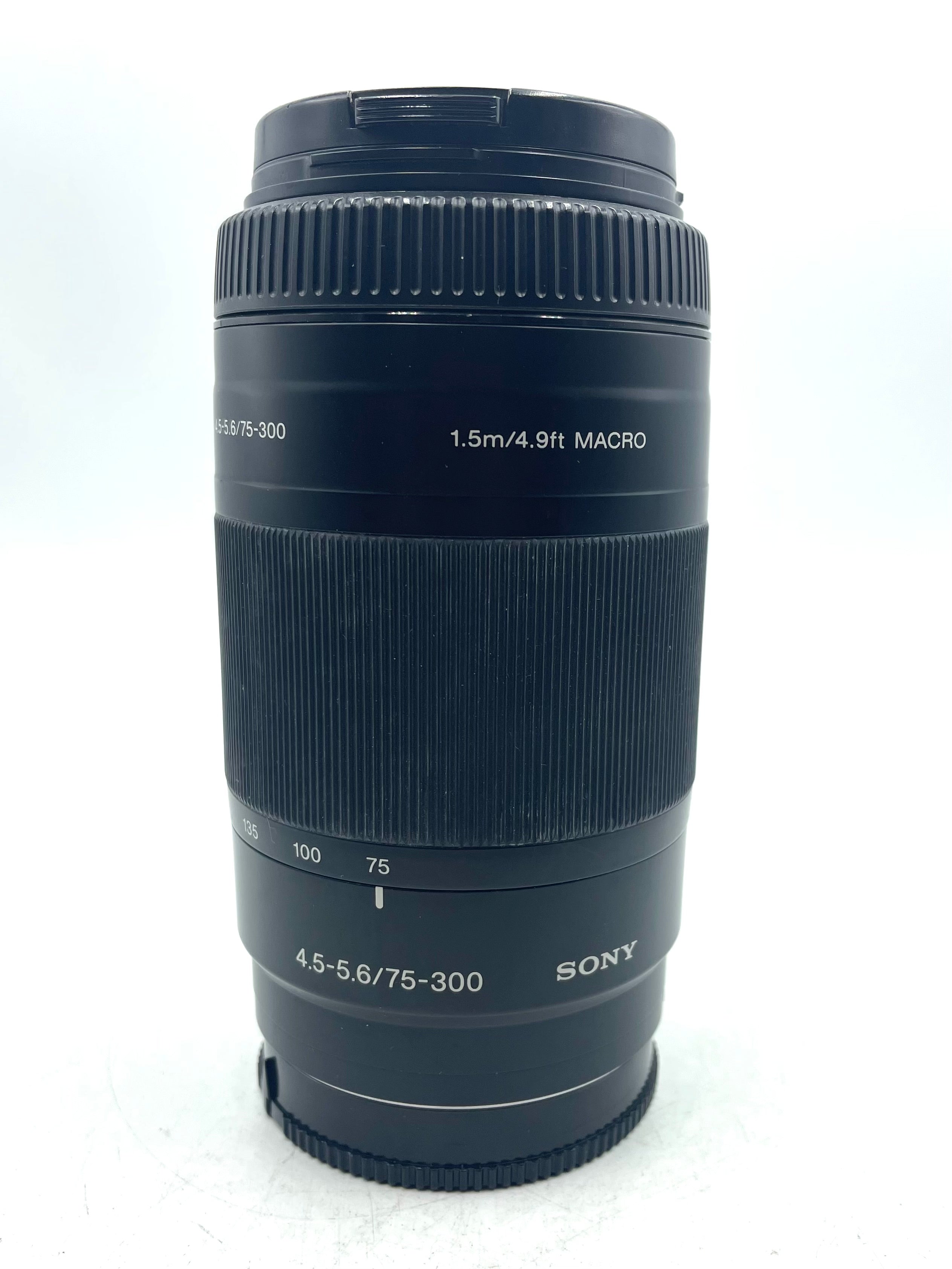 Used Sony 75-300mm F4.5-5.6 Lens (A mount)