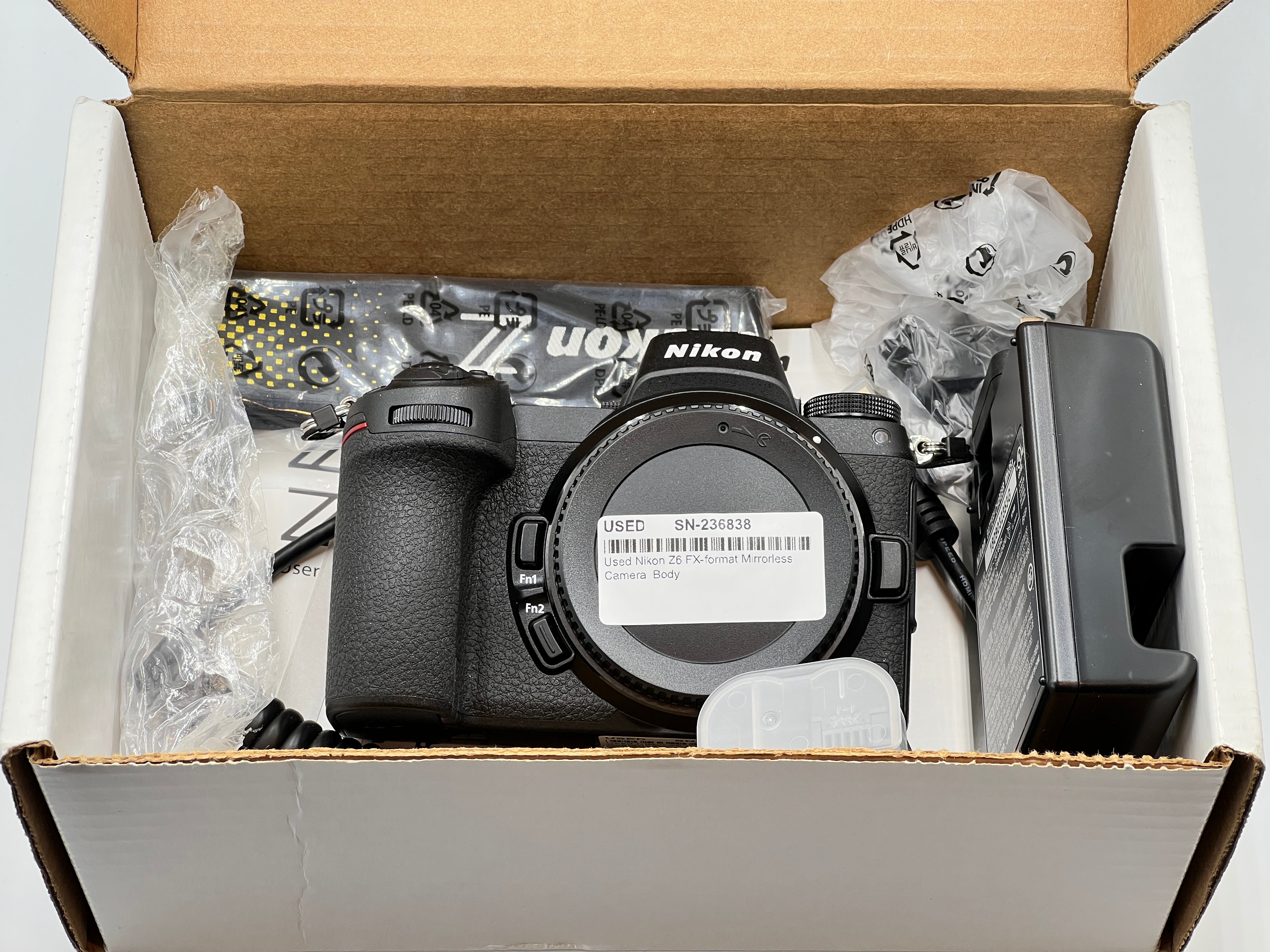 Used Nikon Z6 FX-format Mirrorless Camera  Body