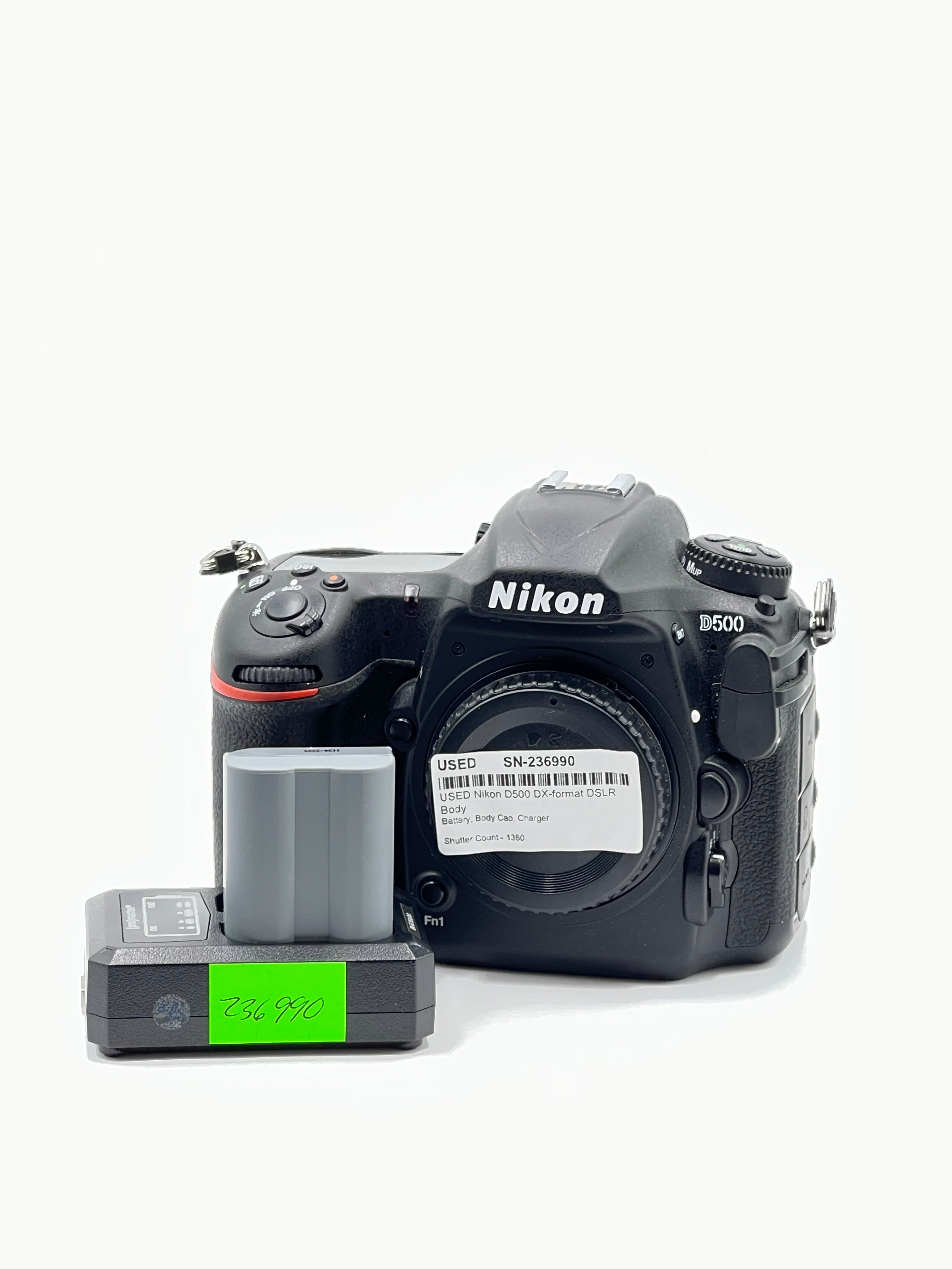 USED Nikon D500 DX-format DSLR Body