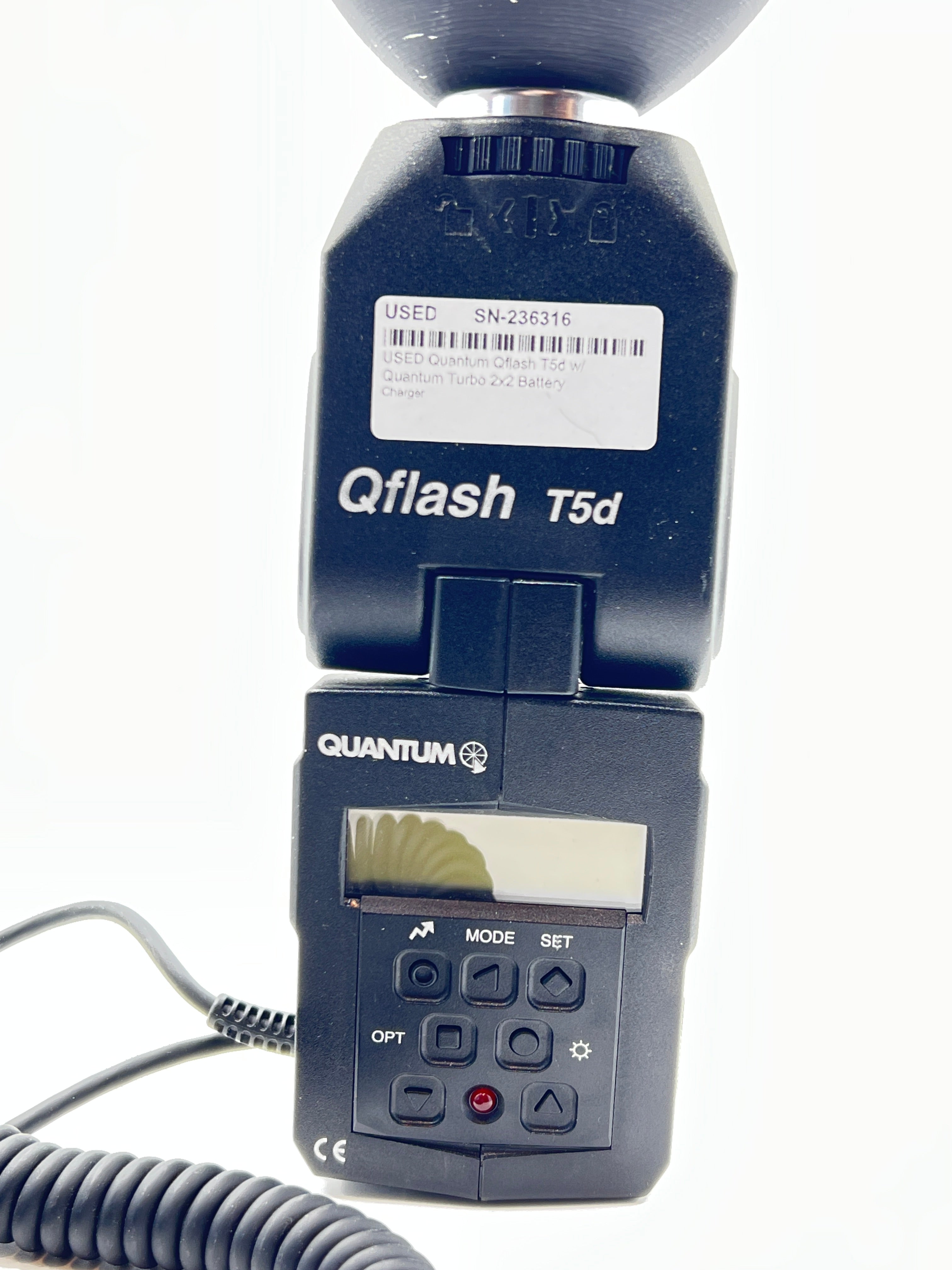 USED Quantum Qflash T5d w/ Quantum Turbo 2x2 Battery