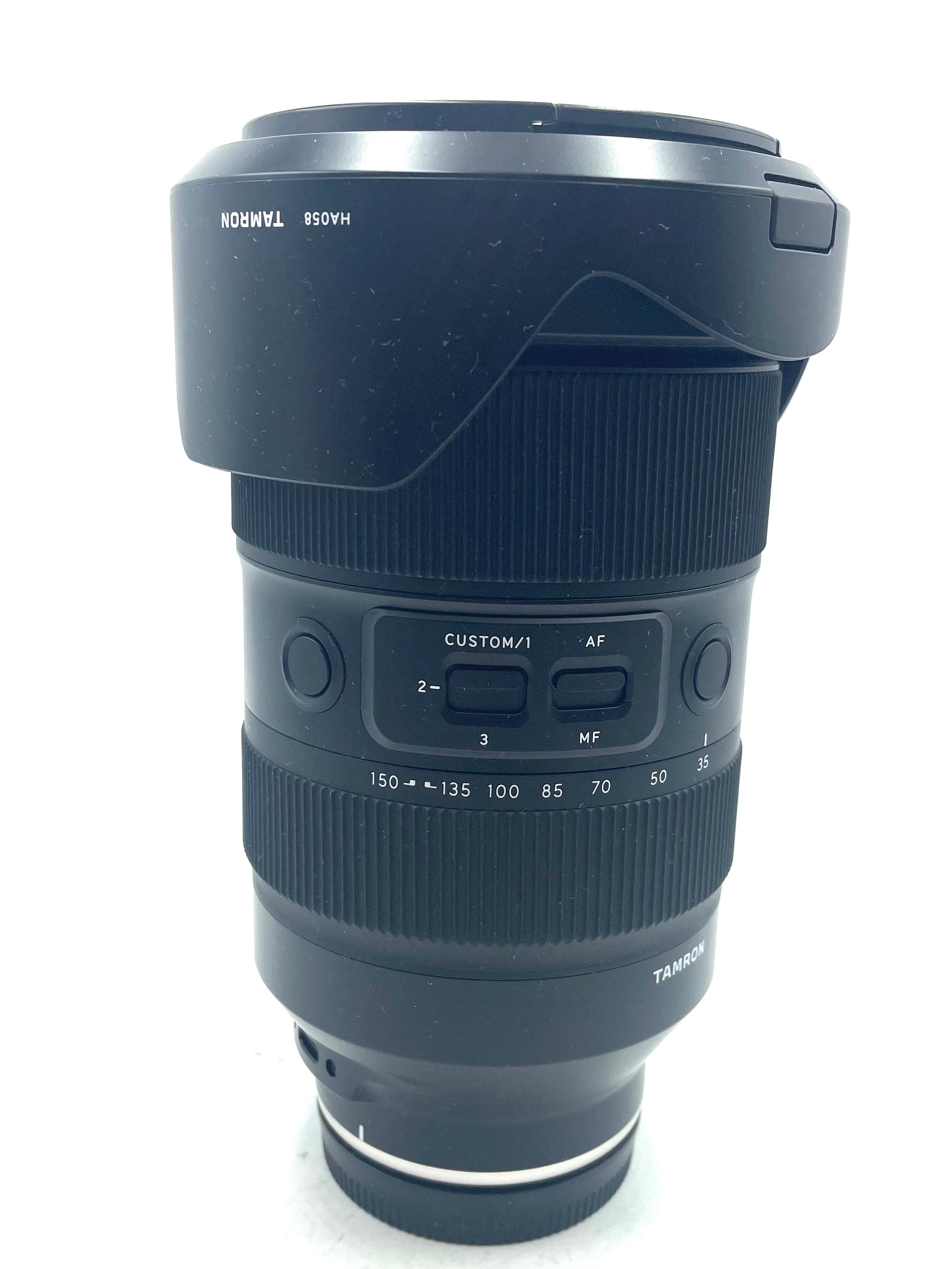 Used Tamron 35-150mm F2-2.8 Di III VXD Lens for Sony E Mount