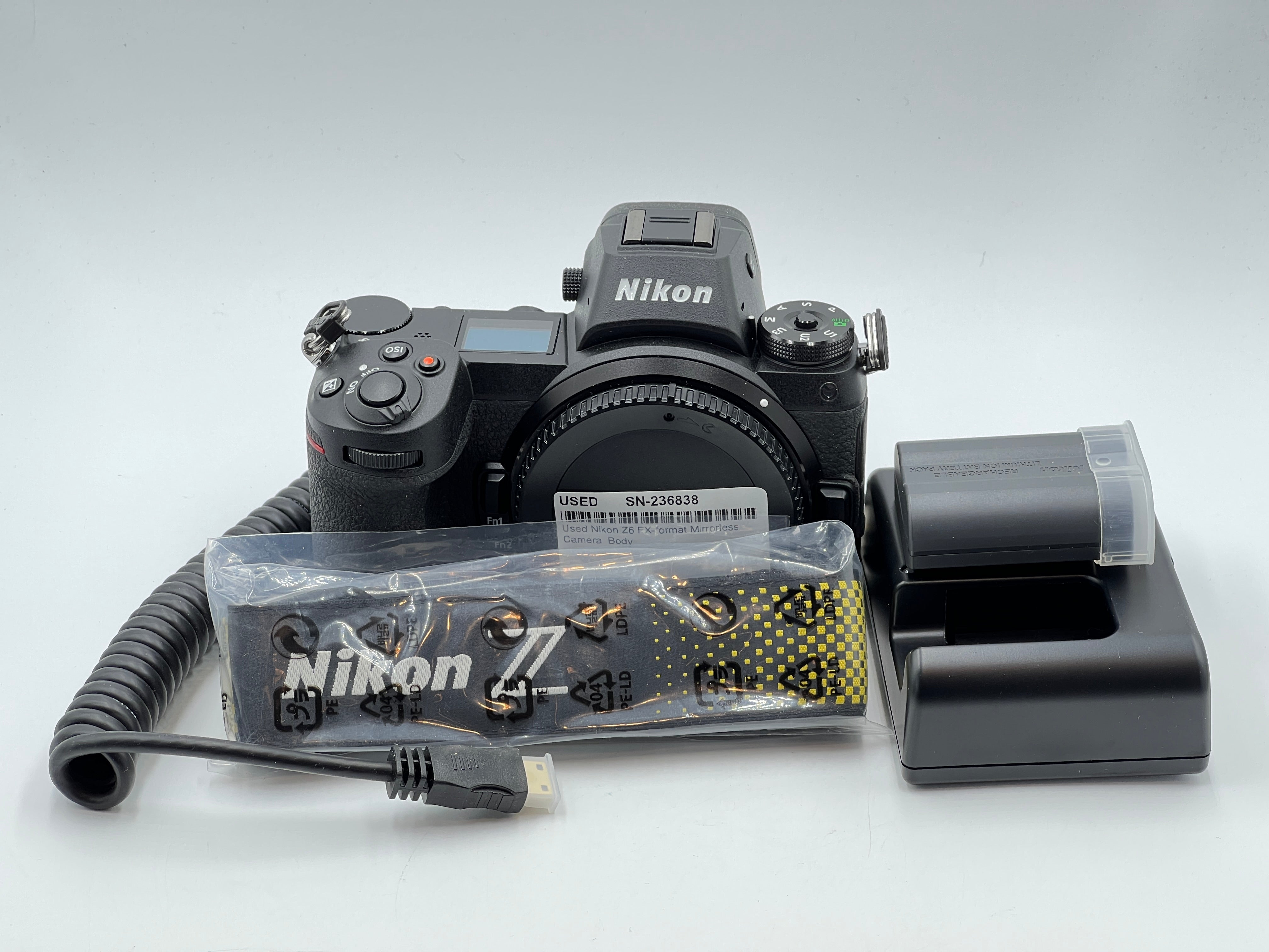 Used Nikon Z6 FX-format Mirrorless Camera  Body