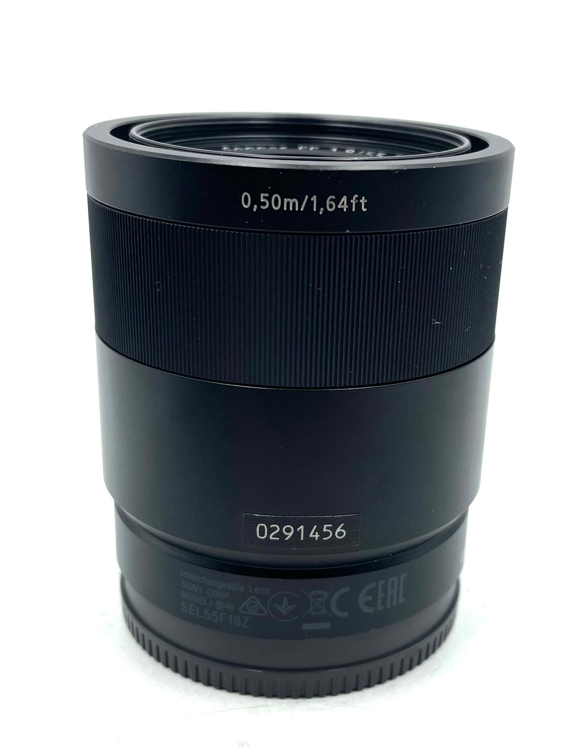 USED Sony 55mm F1.8 Sonnar T* FE ZA Lens