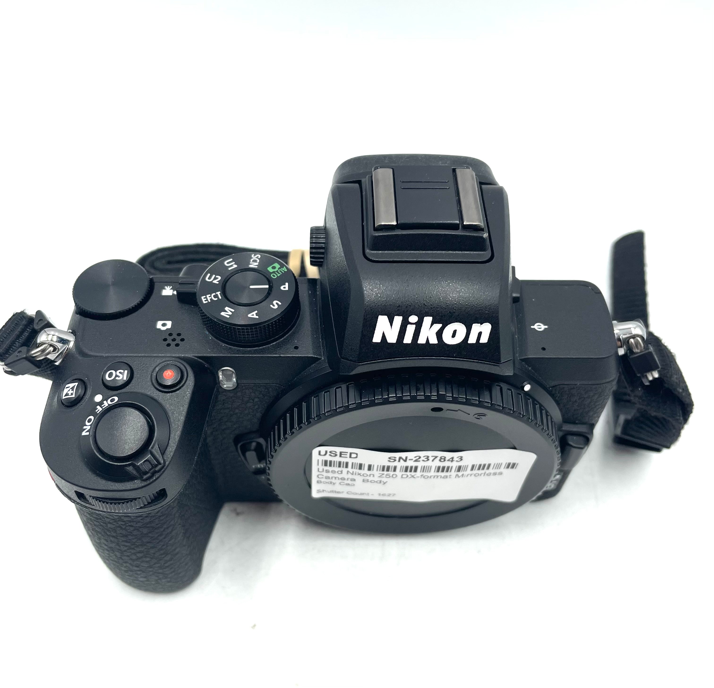 Used Nikon Z50 DX-format Mirrorless Camera  Body