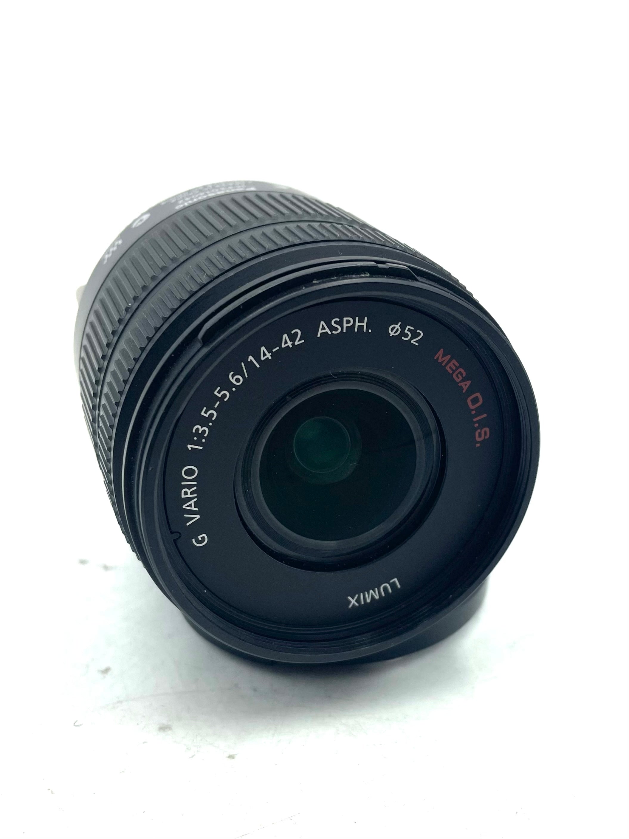 Used Lumix 14-42mm f4.5-5.6 G Vario Mega O.I.S. for Micro Four Thirds