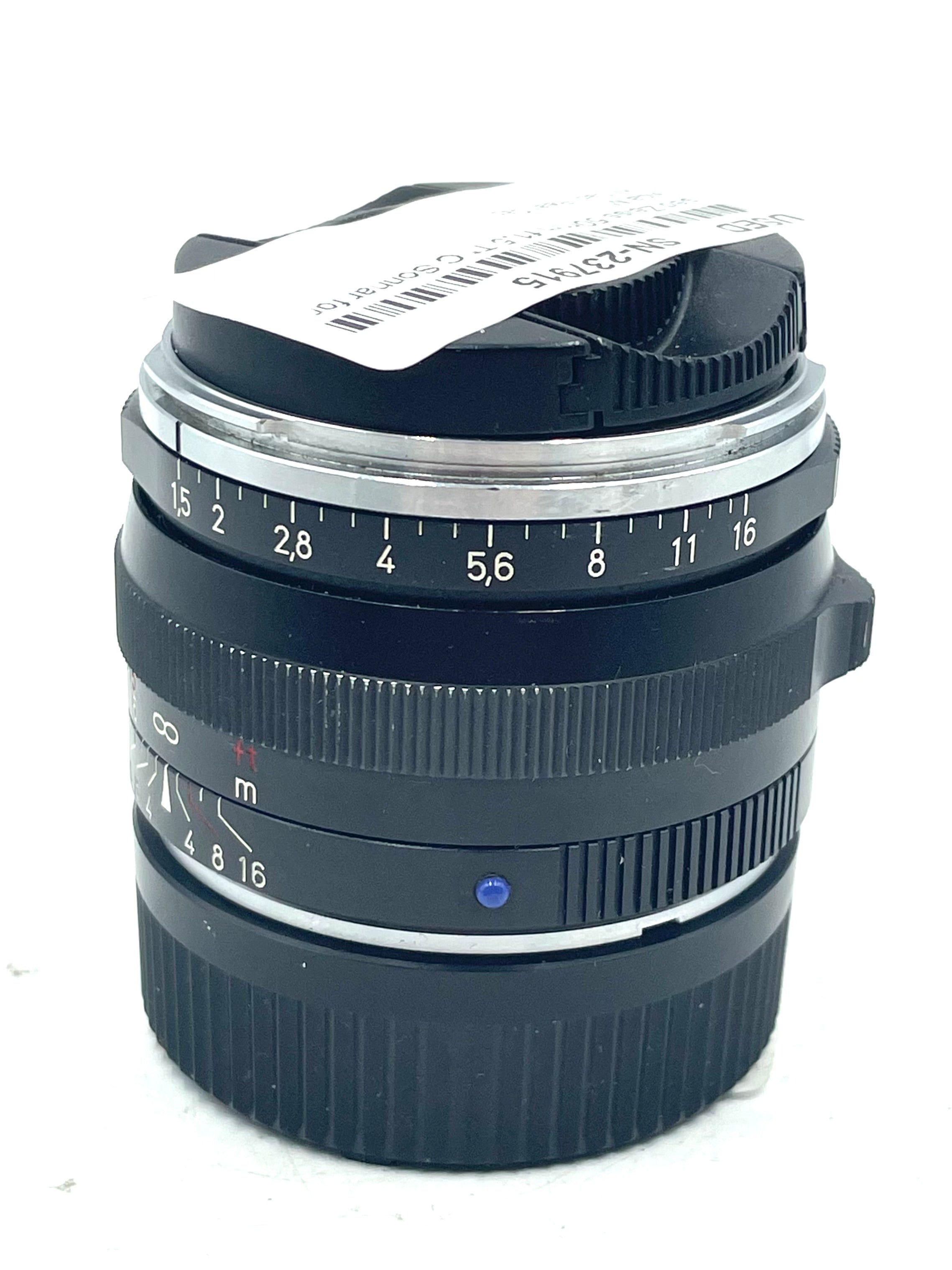 Used Zeiss 50mm f1.5 T* C Sonnar for Leica M