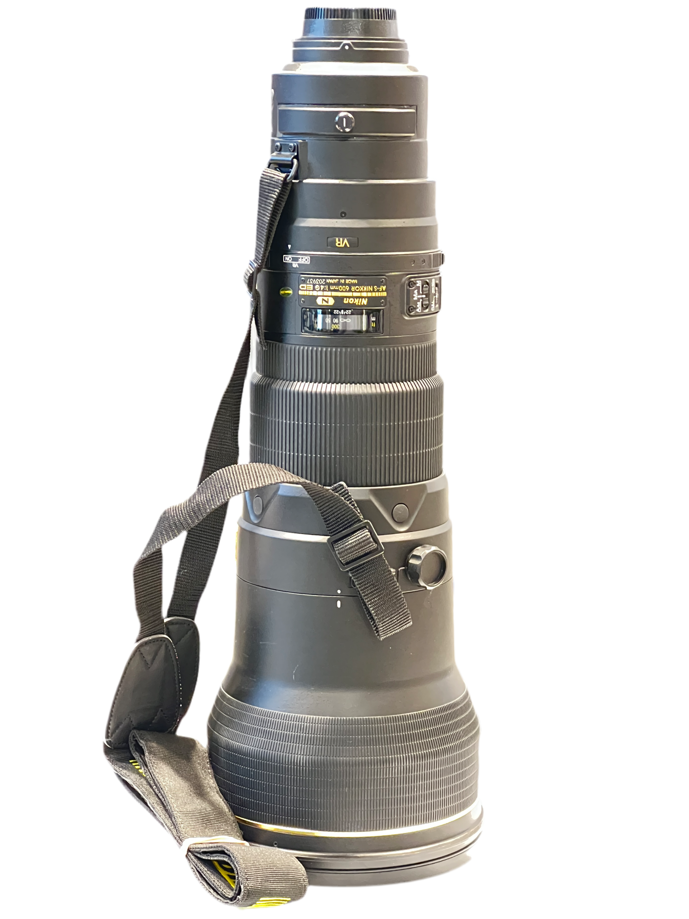 USED Nikon 600mm F4 G ED VR AF-S Lens - Recently Serviced by Nikon USA