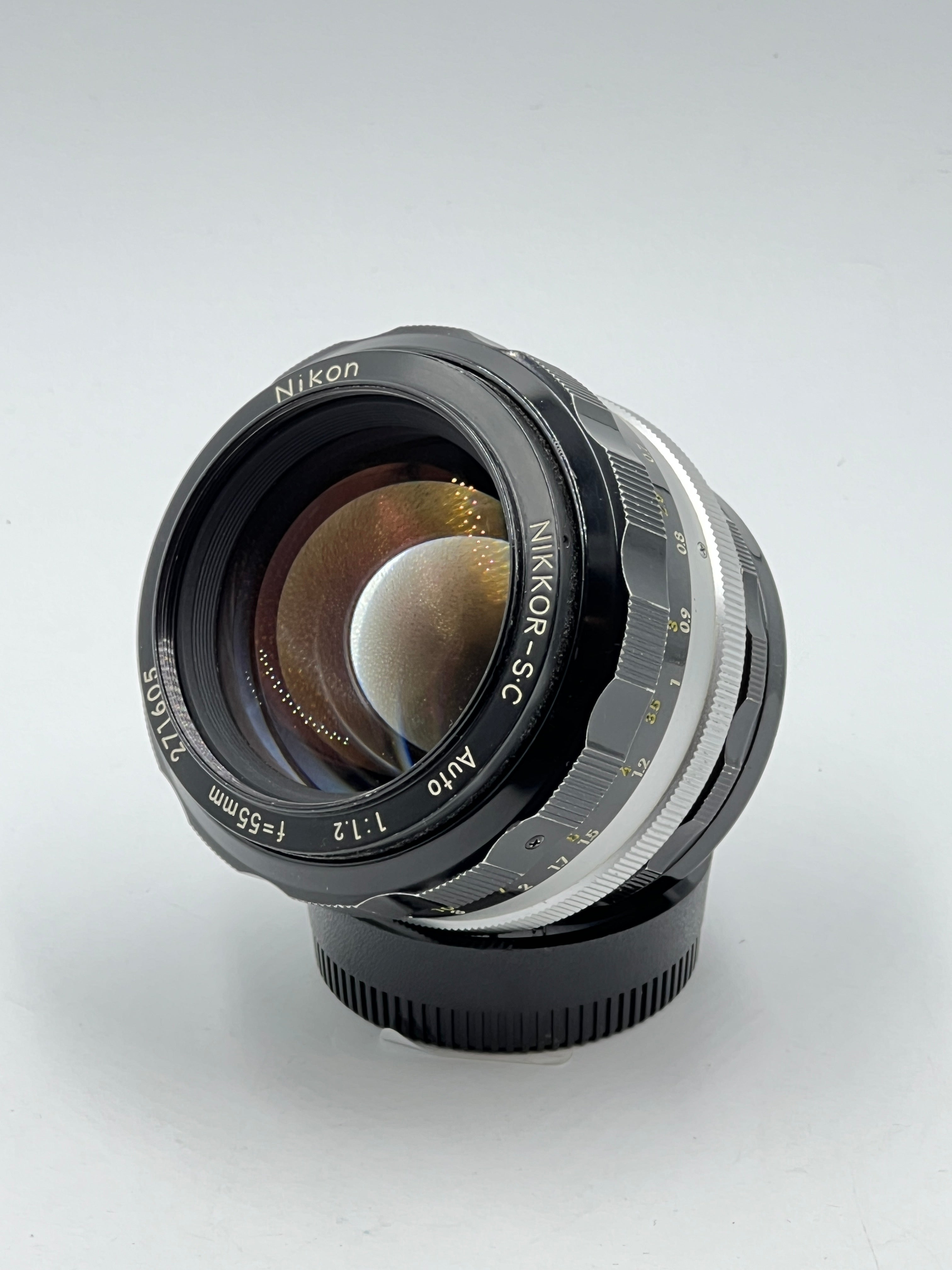 Used Nikon Nikkor-SC 55mm f1.2 Non-AI Lens