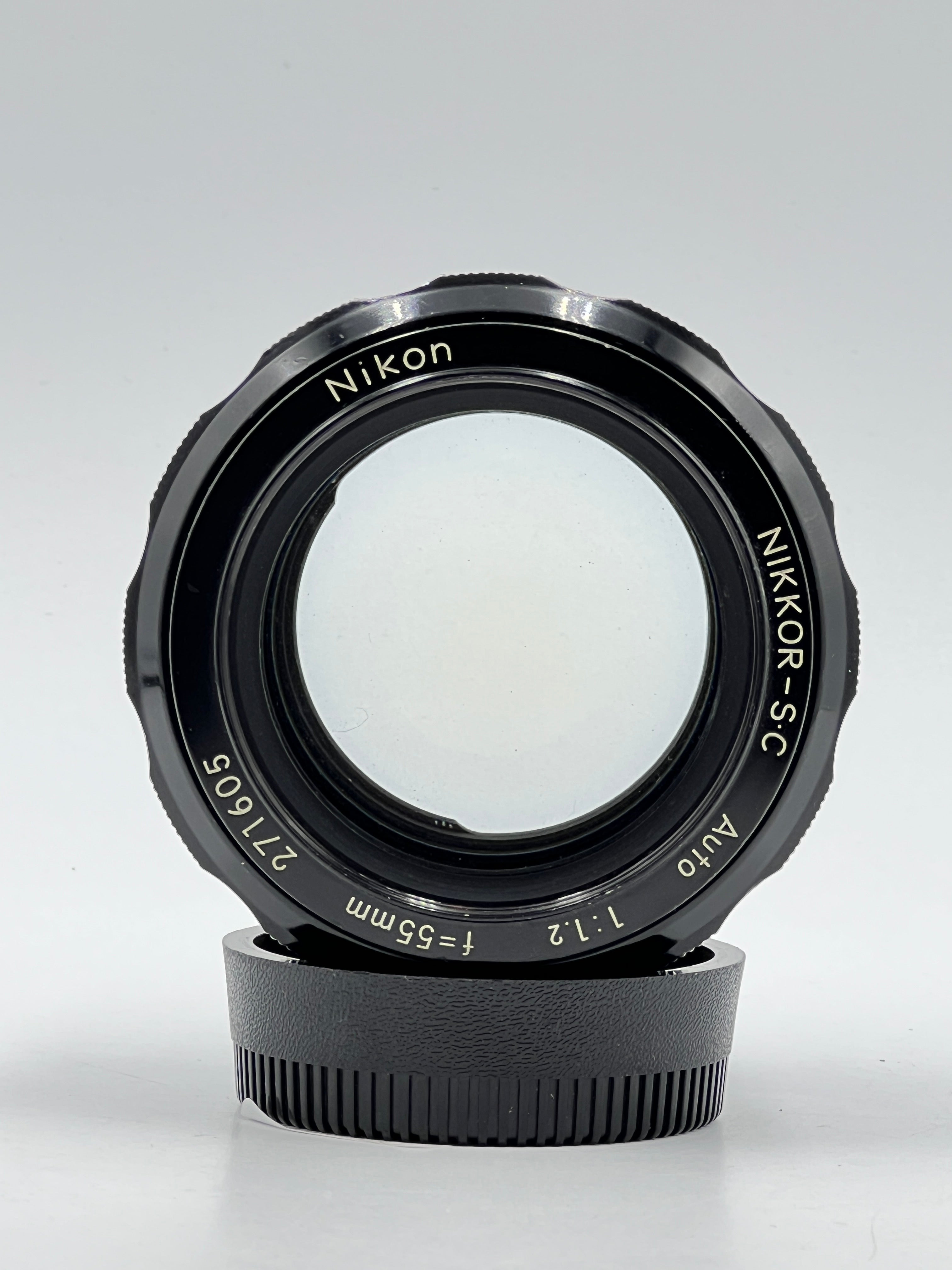 Used Nikon Nikkor-SC 55mm f1.2 Non-AI Lens