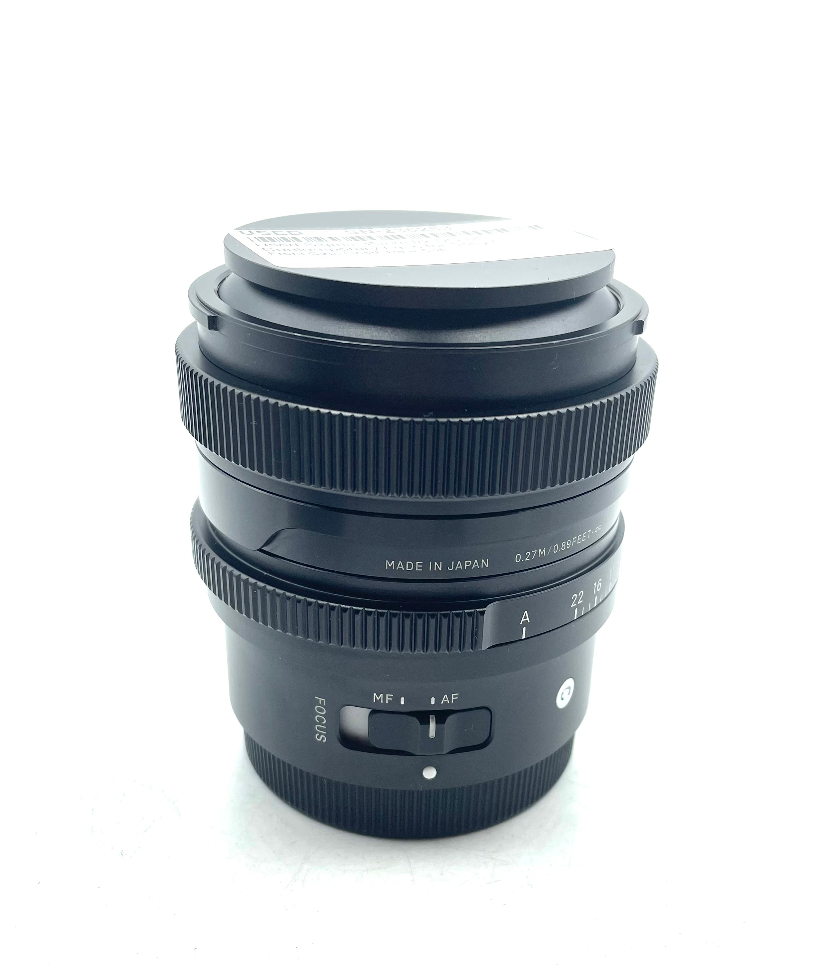 Used Sigma 35mm f/2 DG DN Contemporary Lens for Sony E