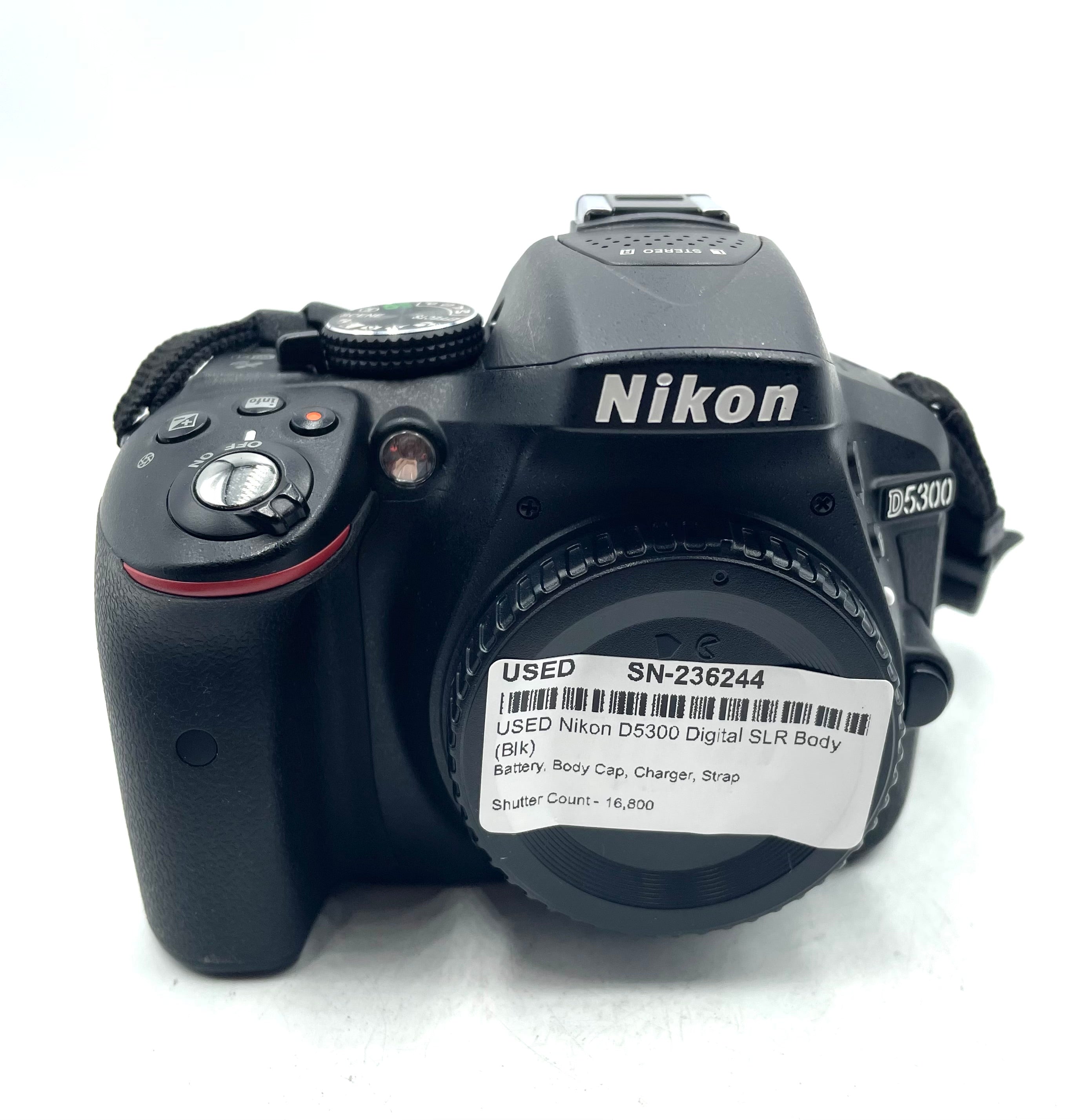 USED Nikon D5300 Digital SLR Body (Blk)