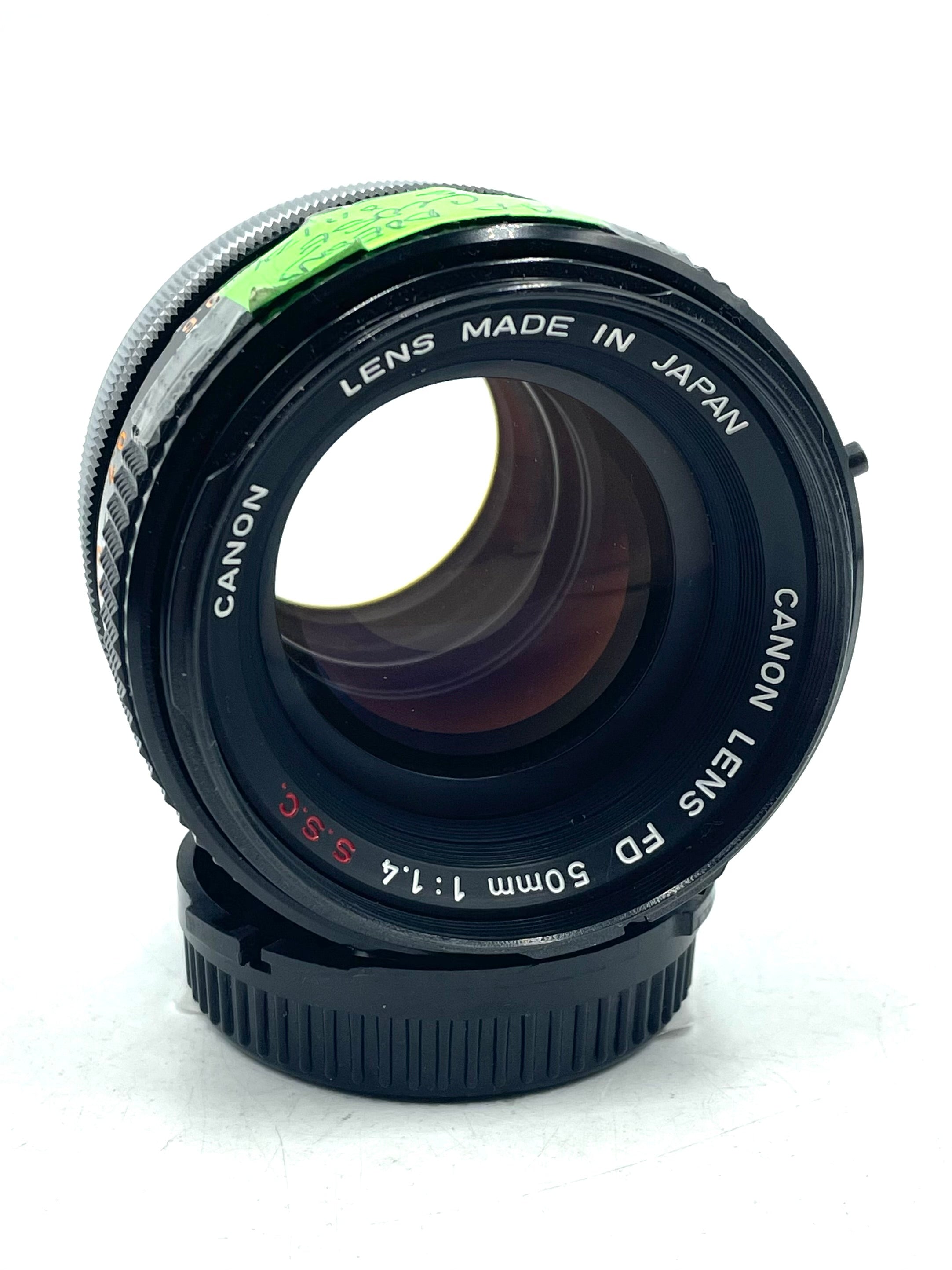 Used Canon FD 50mm f1.4 SSC READ