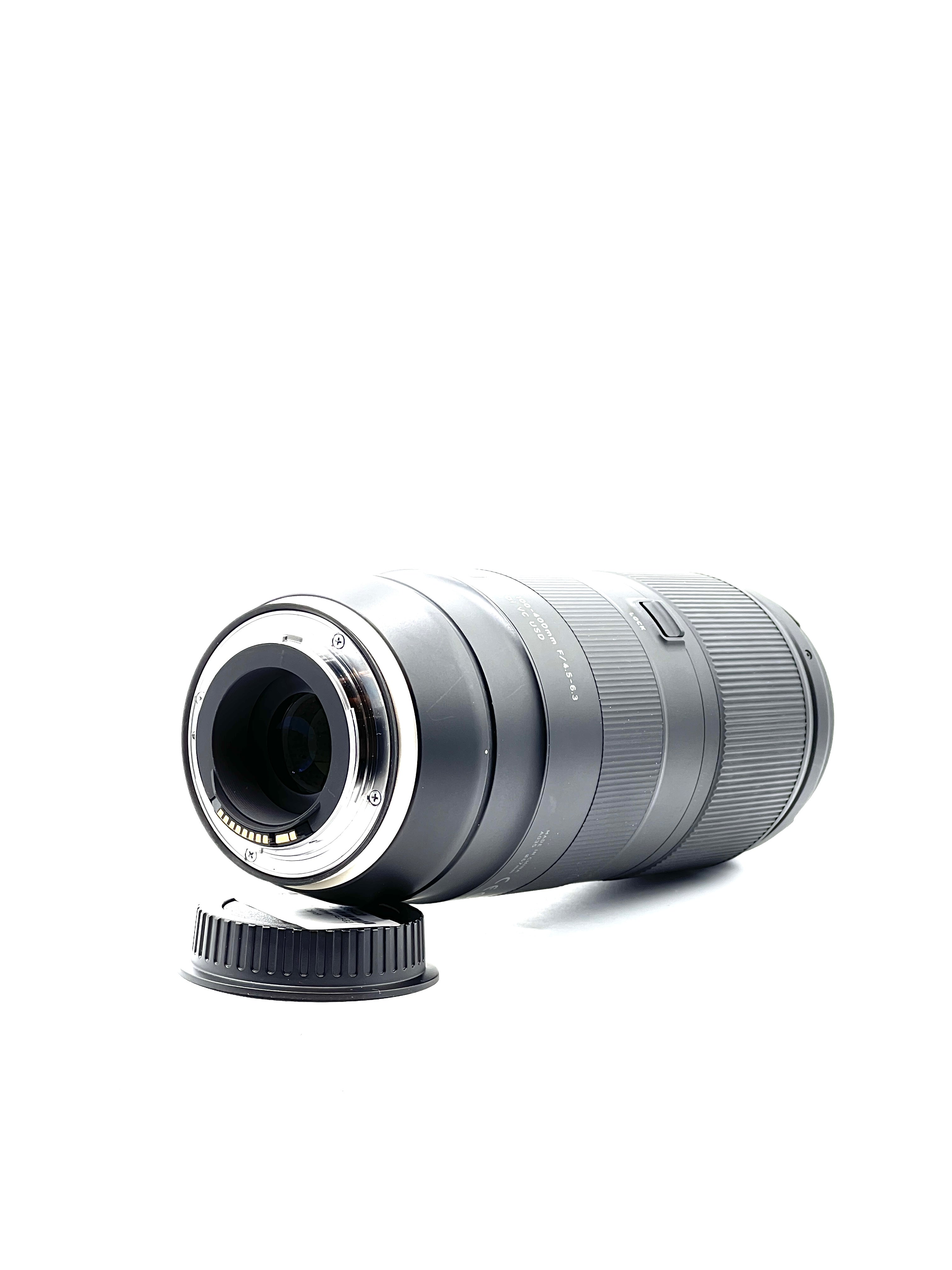 USED Tamron 100-400mm F4.5-6.3 Di VC USD Lens for Canon