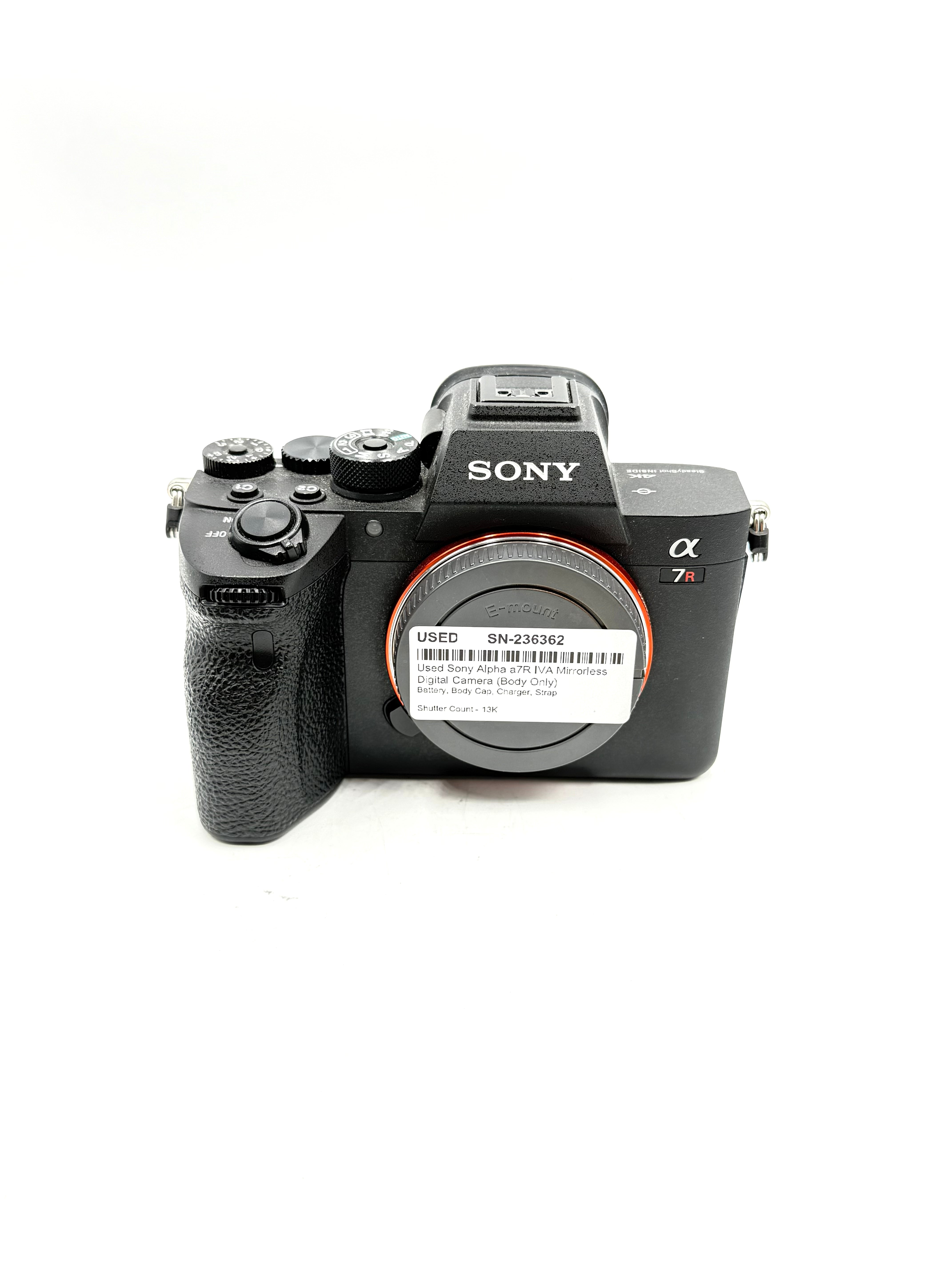 Used Sony Alpha a7R IVA Mirrorless Digital Camera (Body Only)