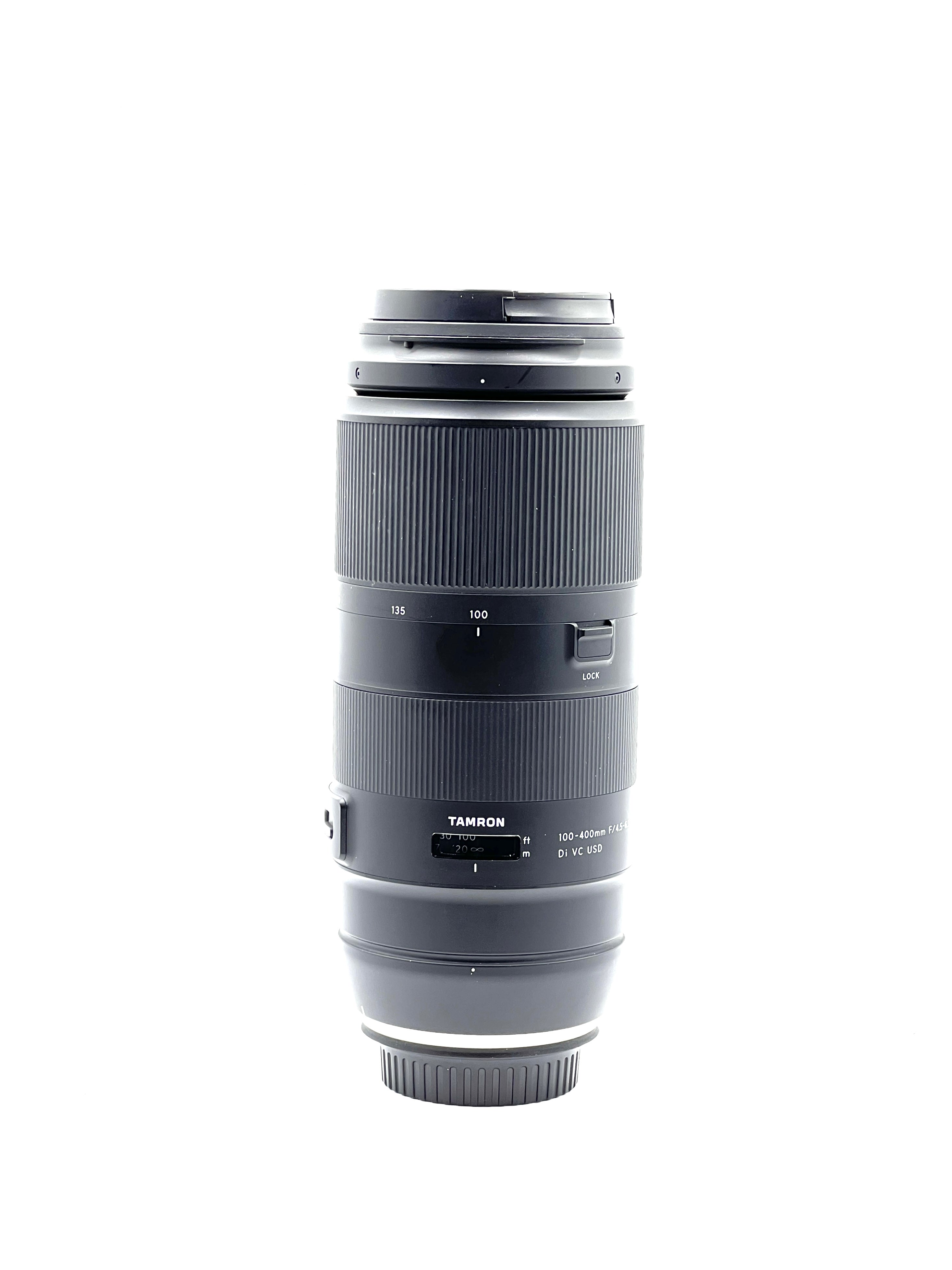 USED Tamron 100-400mm F4.5-6.3 Di VC USD Lens for Canon