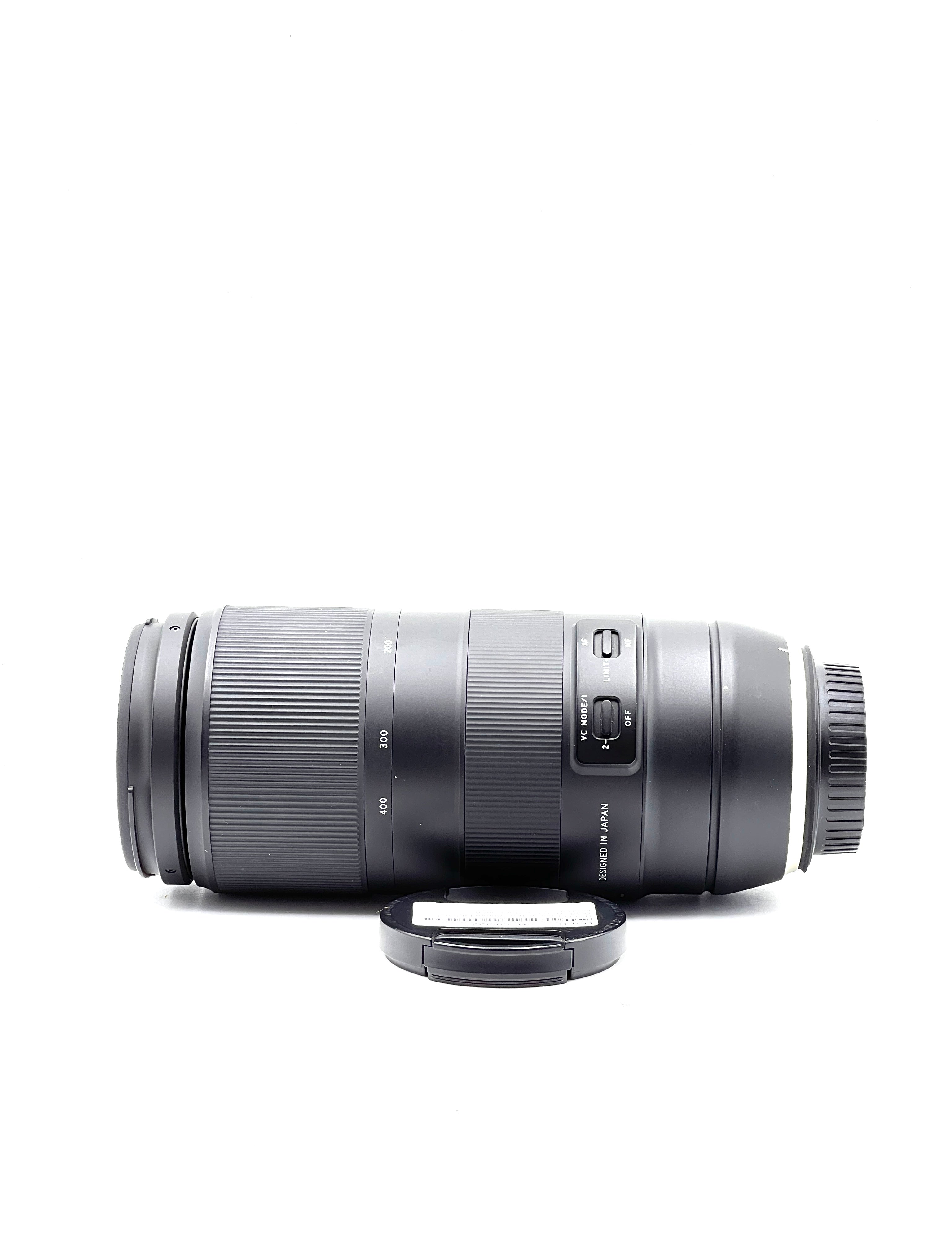 USED Tamron 100-400mm F4.5-6.3 Di VC USD Lens for Canon