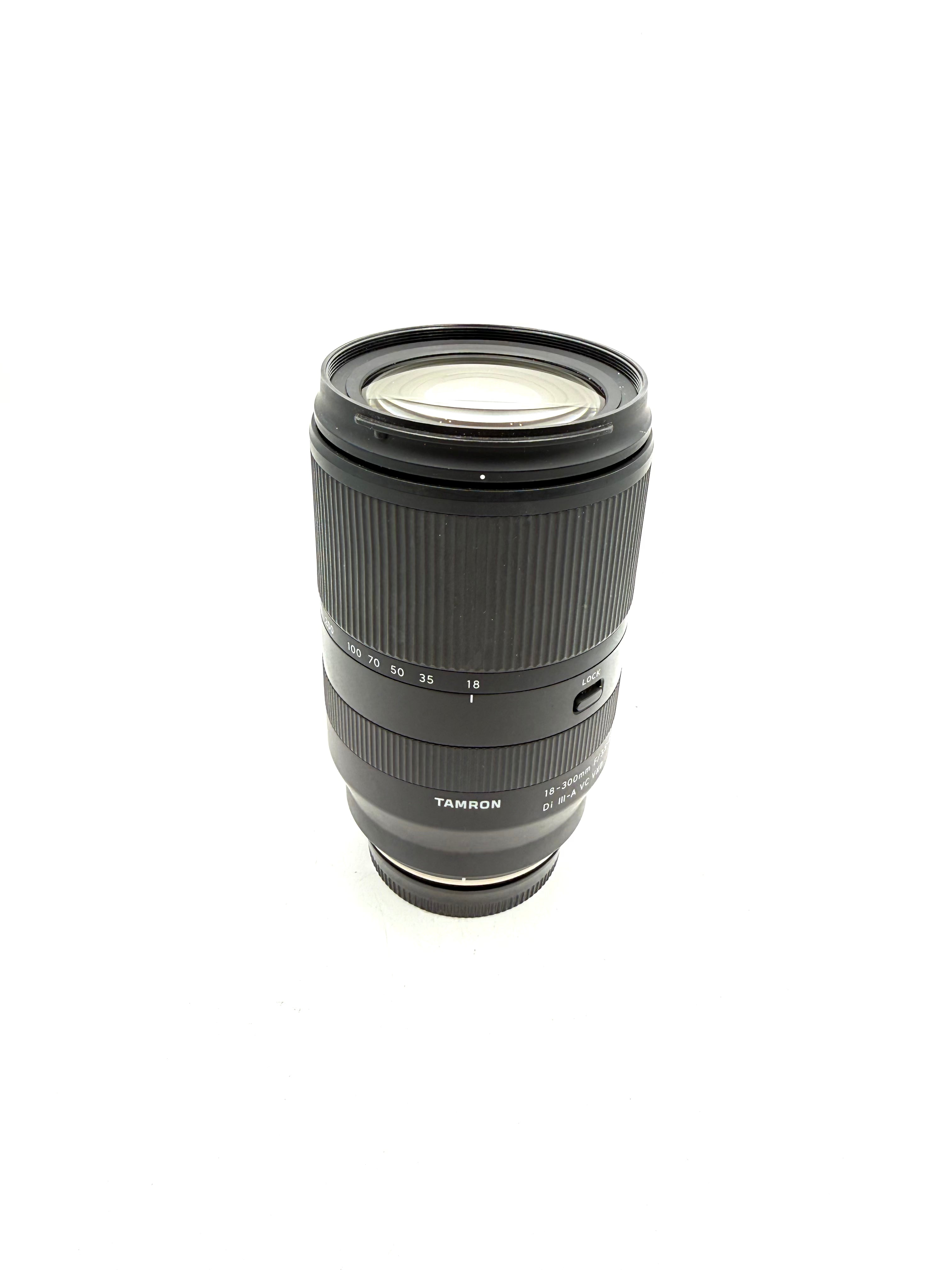 Used Tamron 18-300mm F3.5-6.3 Di III-A VC VXD Lens for Fuji X Mount