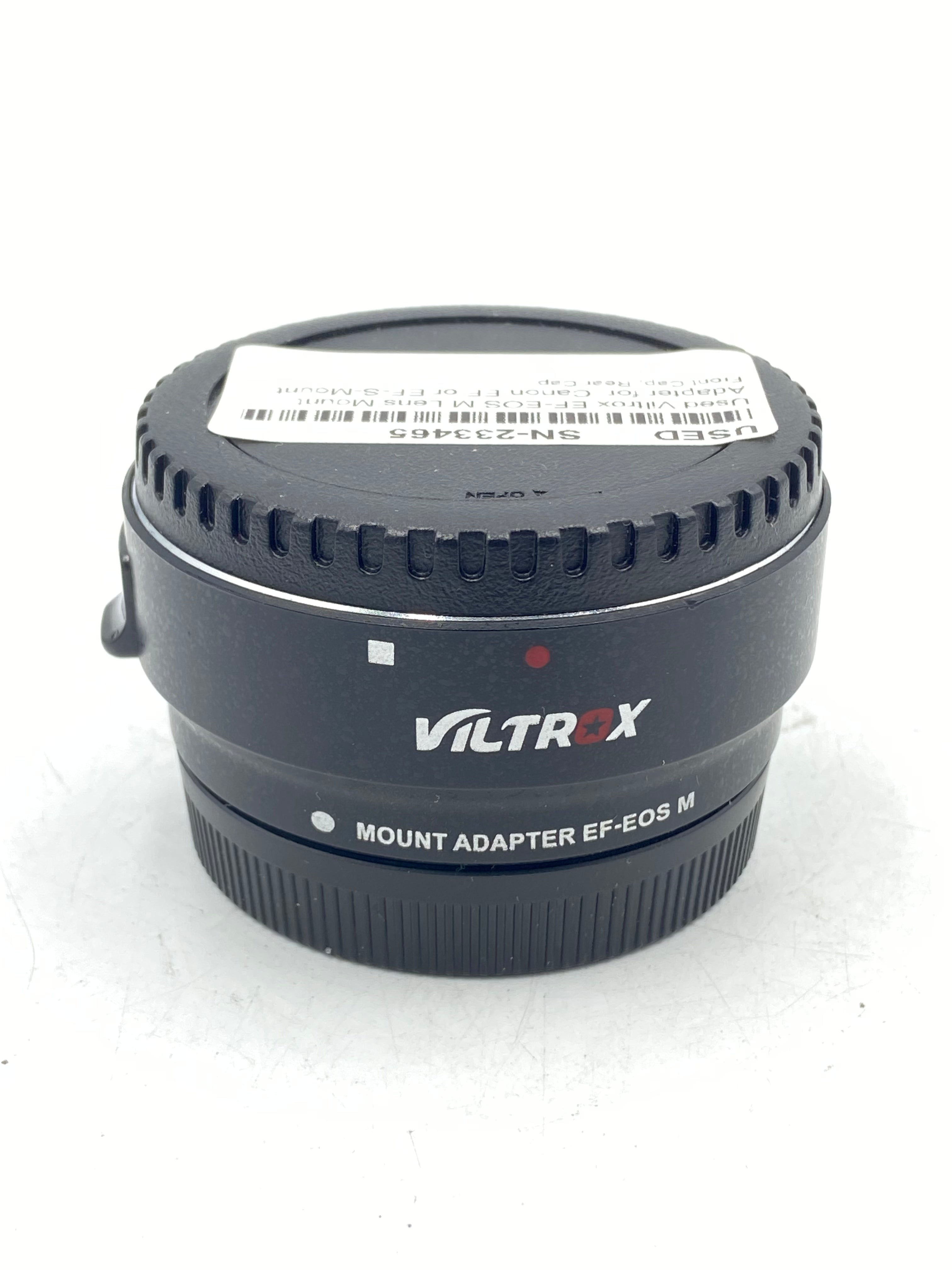 Used Viltrox EF-EOS M Lens Mount Adapter for  Canon EF or EF-S-Mount Lens to Canon EF-M Mount Camera