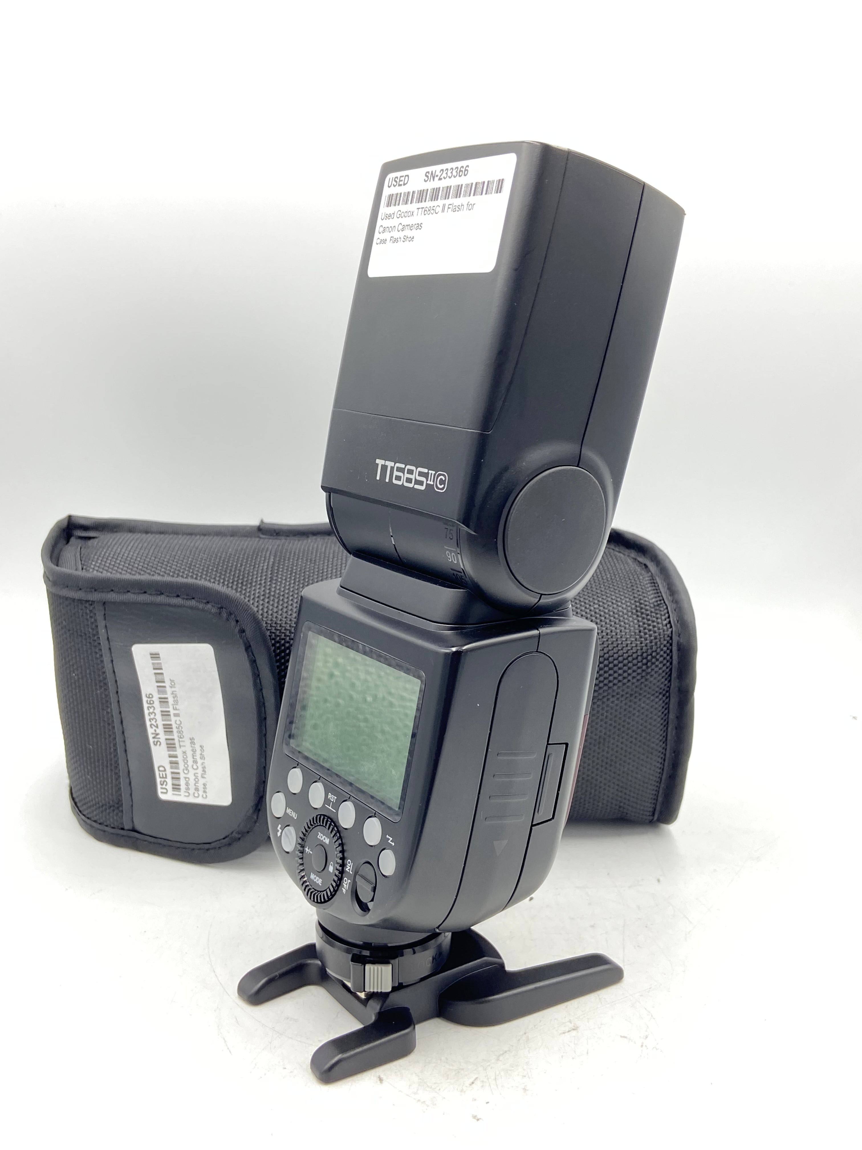 Used Godox TT685C II Flash for Canon Cameras