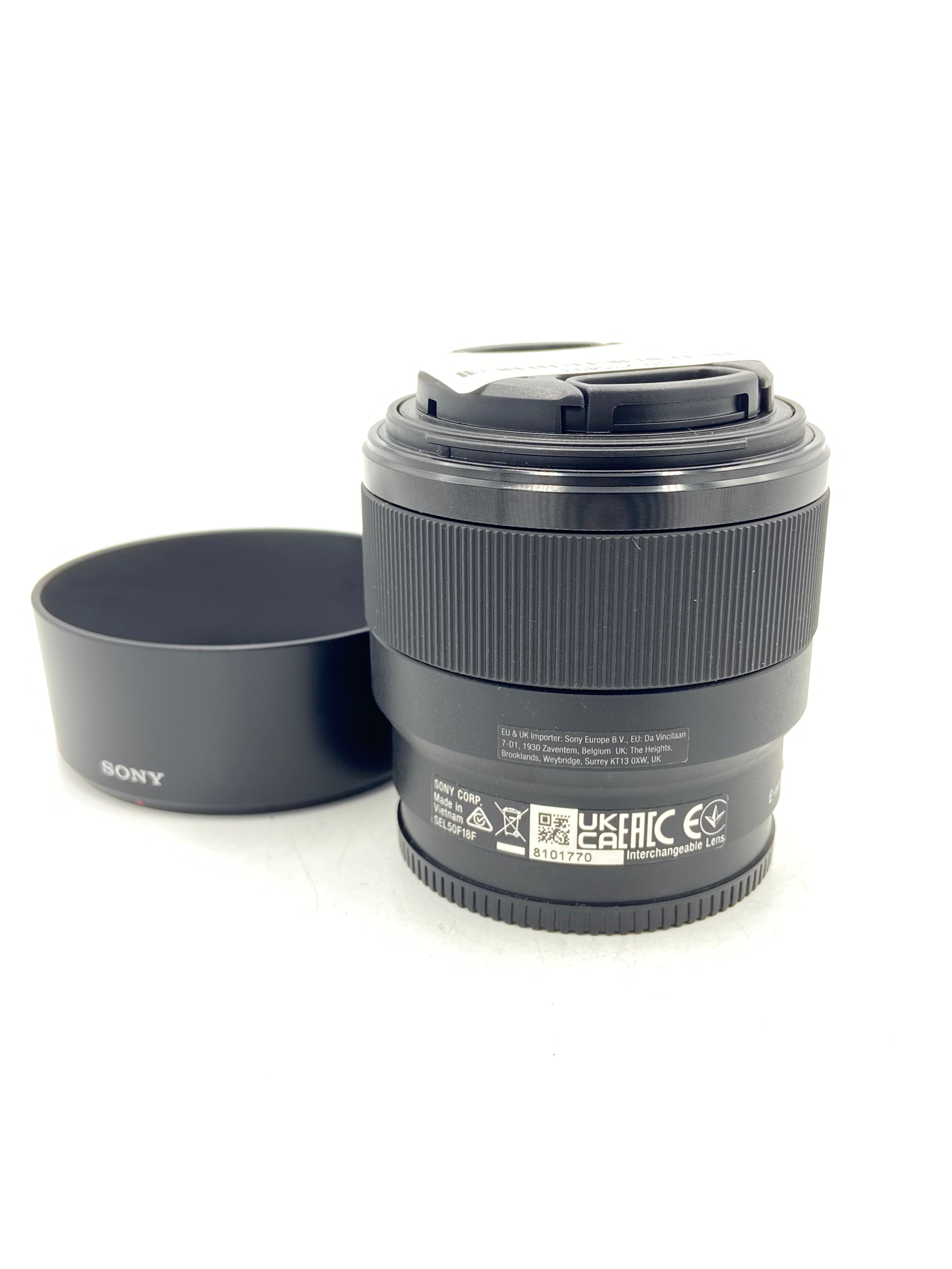 Used Sony 50mm f/1.8 FE Lens