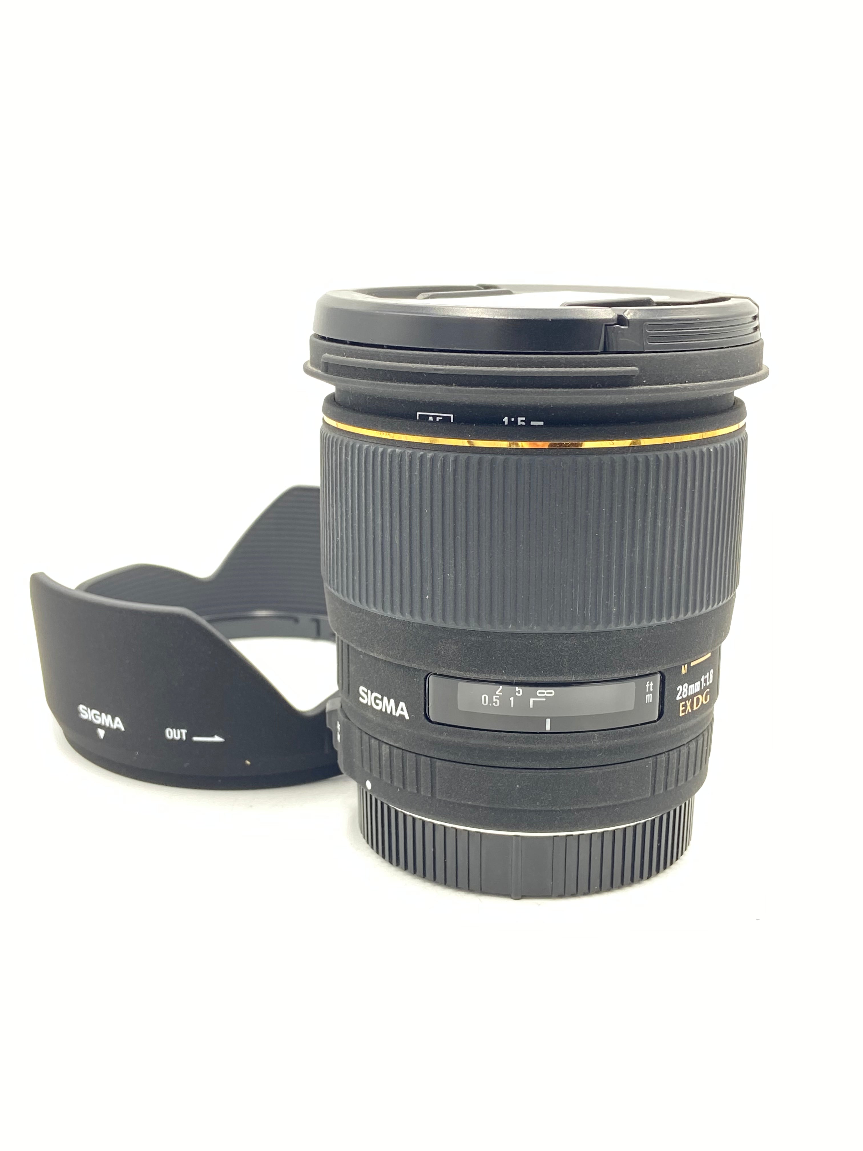 USED Sigma 28mm F1.8 DG EX Macro