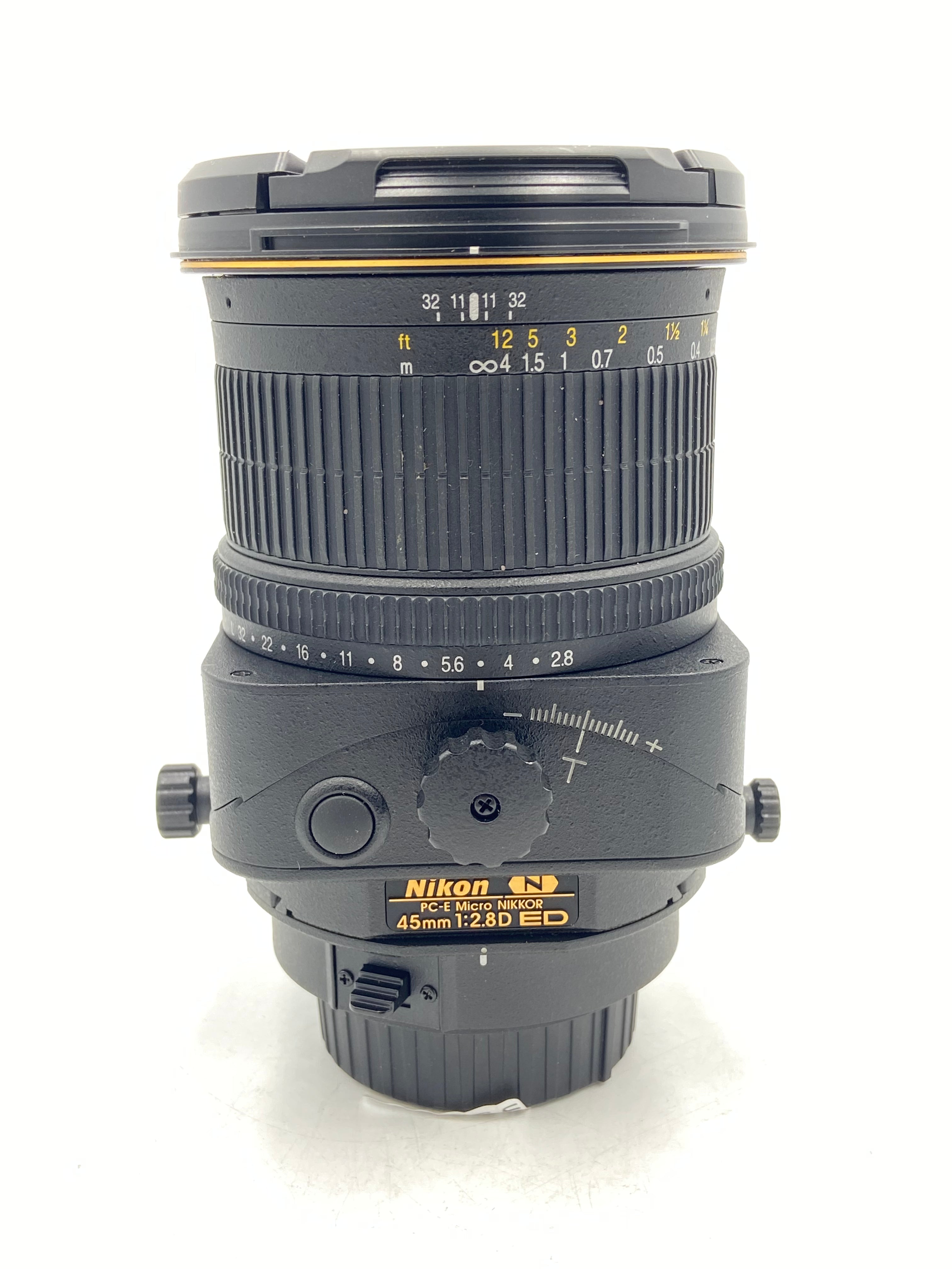 USED Nikon 45mm f2.8D PC-E Micro ED Lens