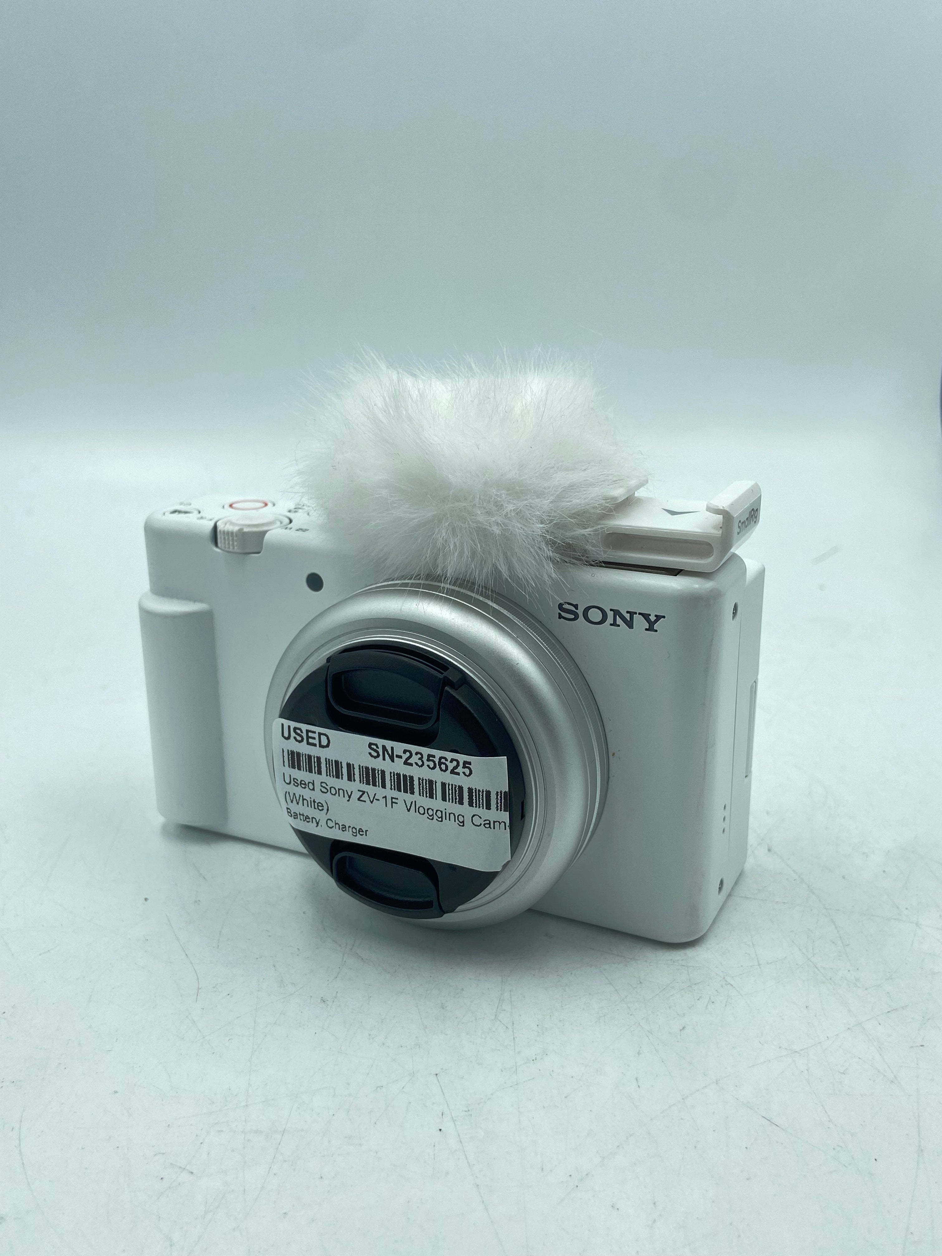 Used Sony ZV-1F Vlogging Camera (White)