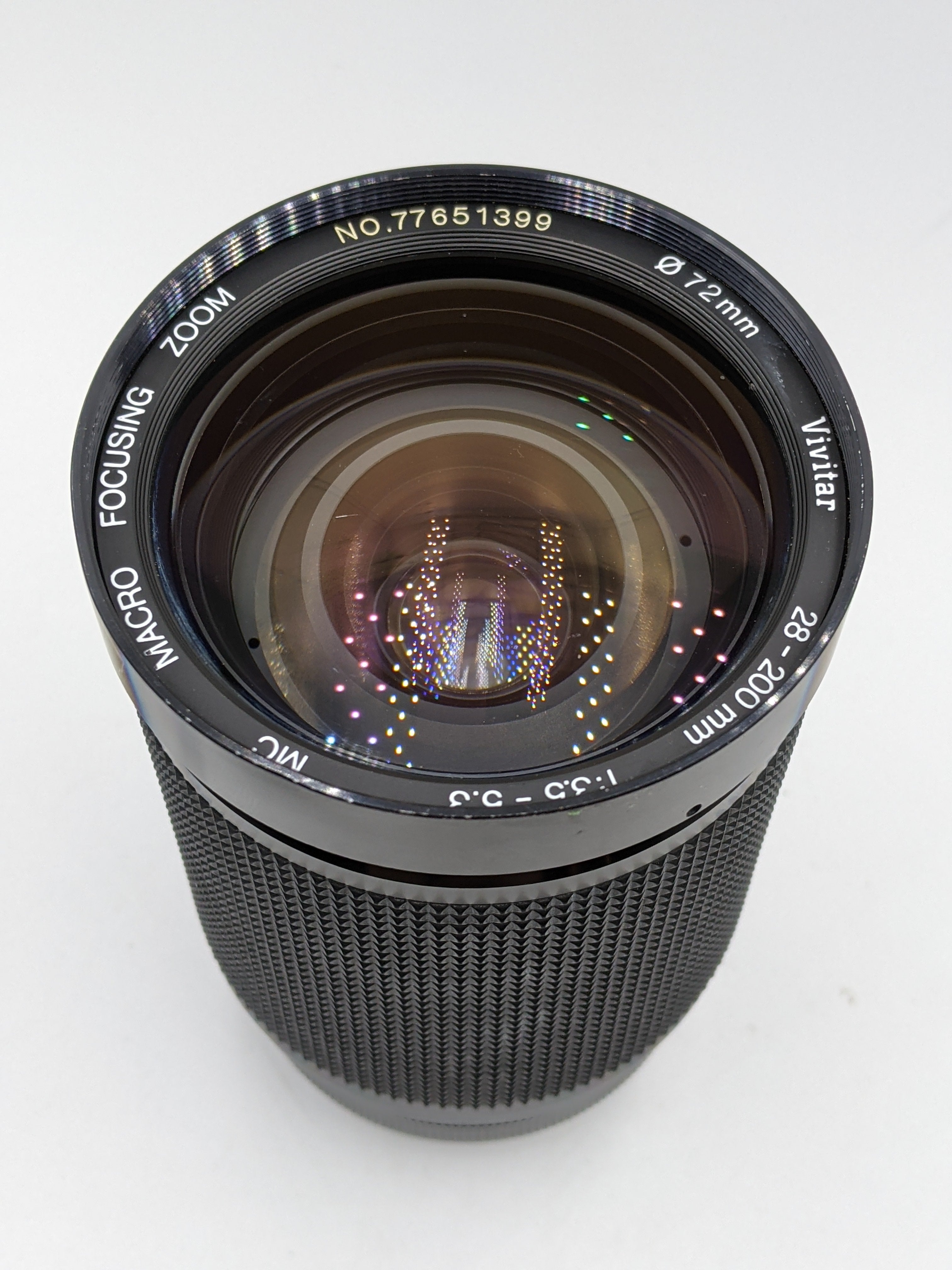 Used Vivitar 28-200mm f3.5-5.3 (Min-MC) Lens