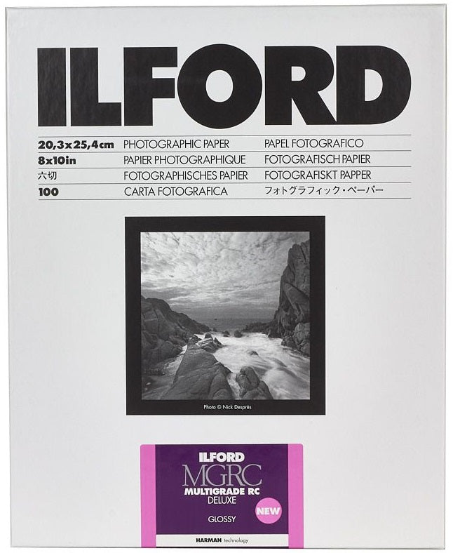 Ilford 1179848 5x7 RC Deluxe Glossy Paper 100shts