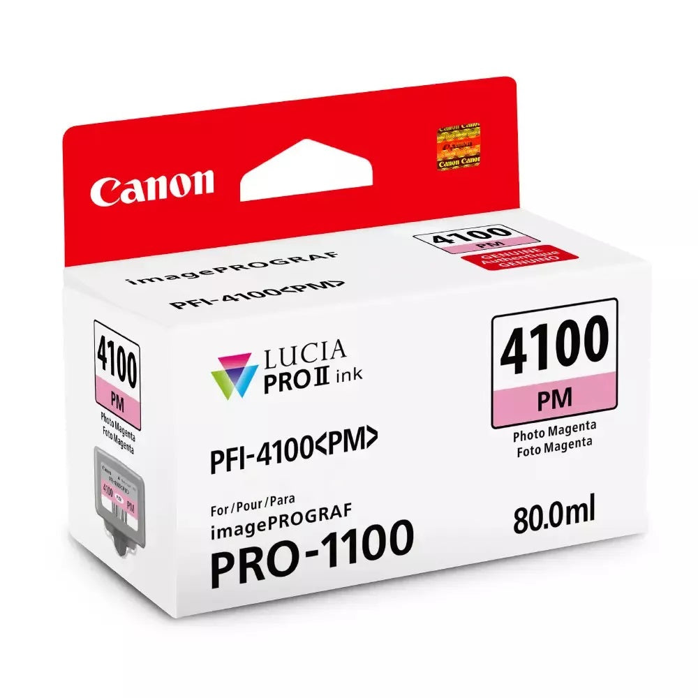 Canon PFI-4100 Photo Magenta Pigment Ink Tank (80mL)