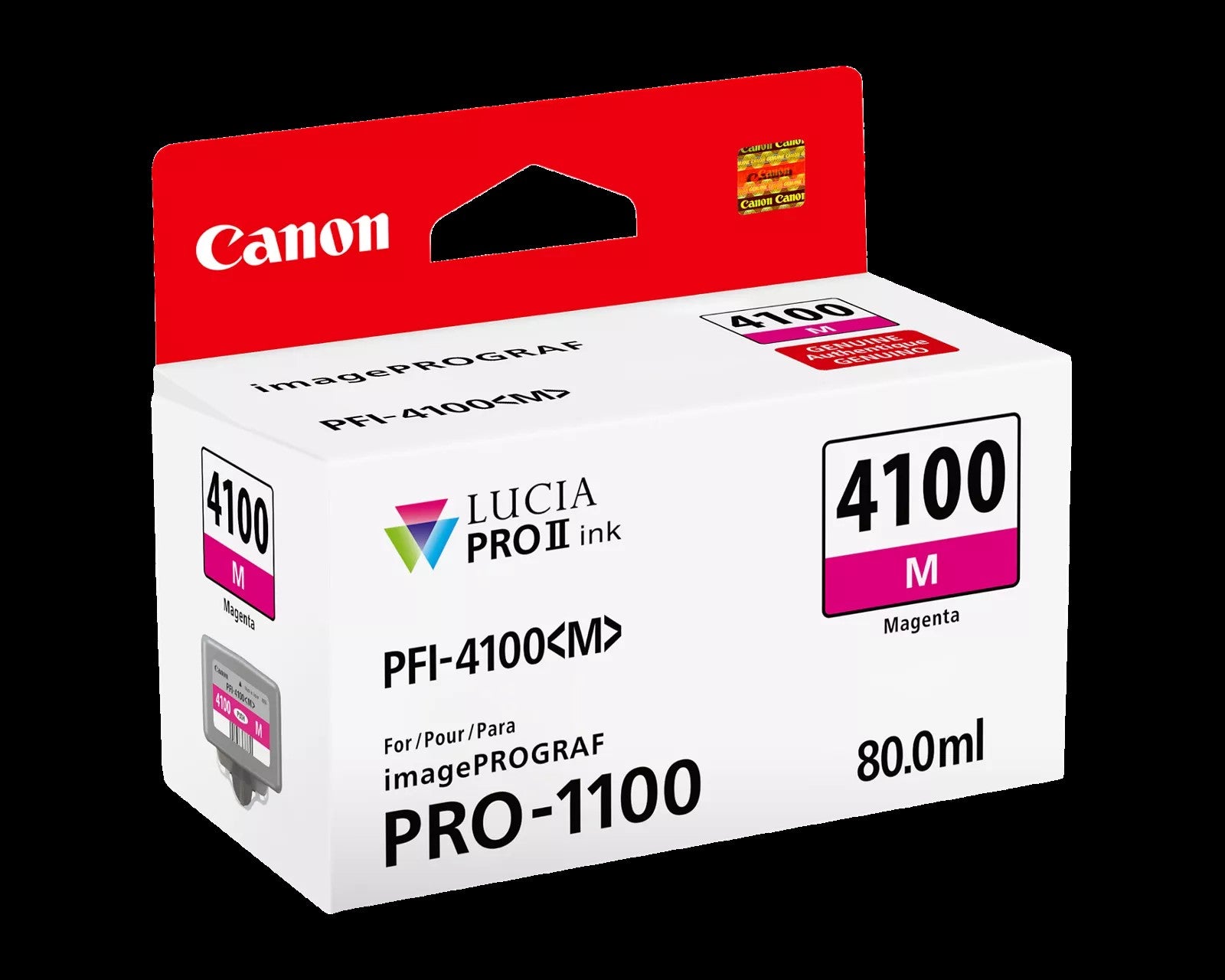 Canon PFI-4100 Magenta Pigment Ink Tank (80mL)