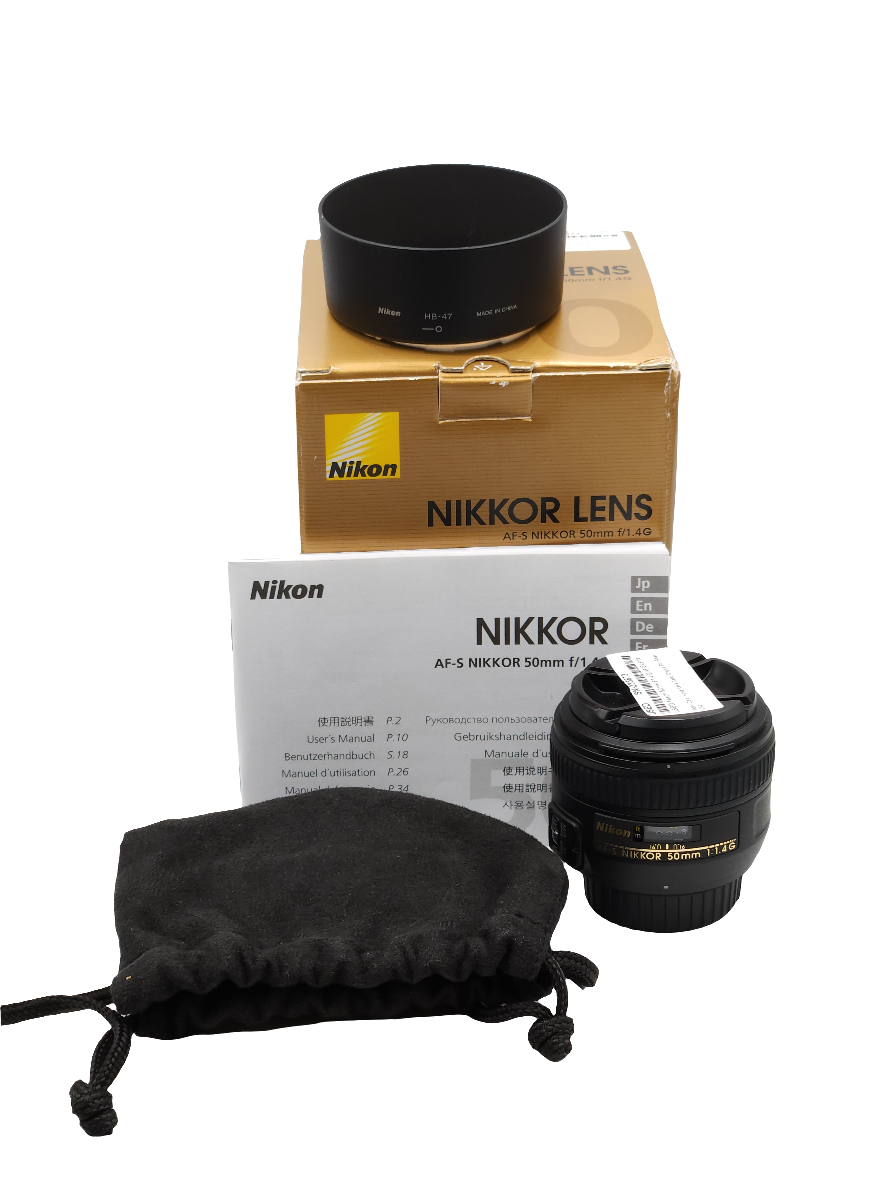 USED Nikon 50mm F1.4 G AF-S Lens