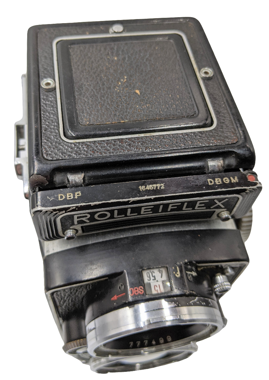 Used Rolleiflex w/Carl Zeiss Planar 80mm f2.8D TLR