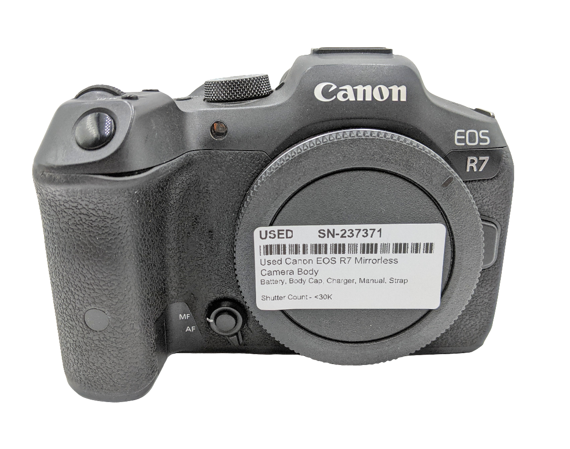 Used Canon EOS R7 Mirrorless Camera Body