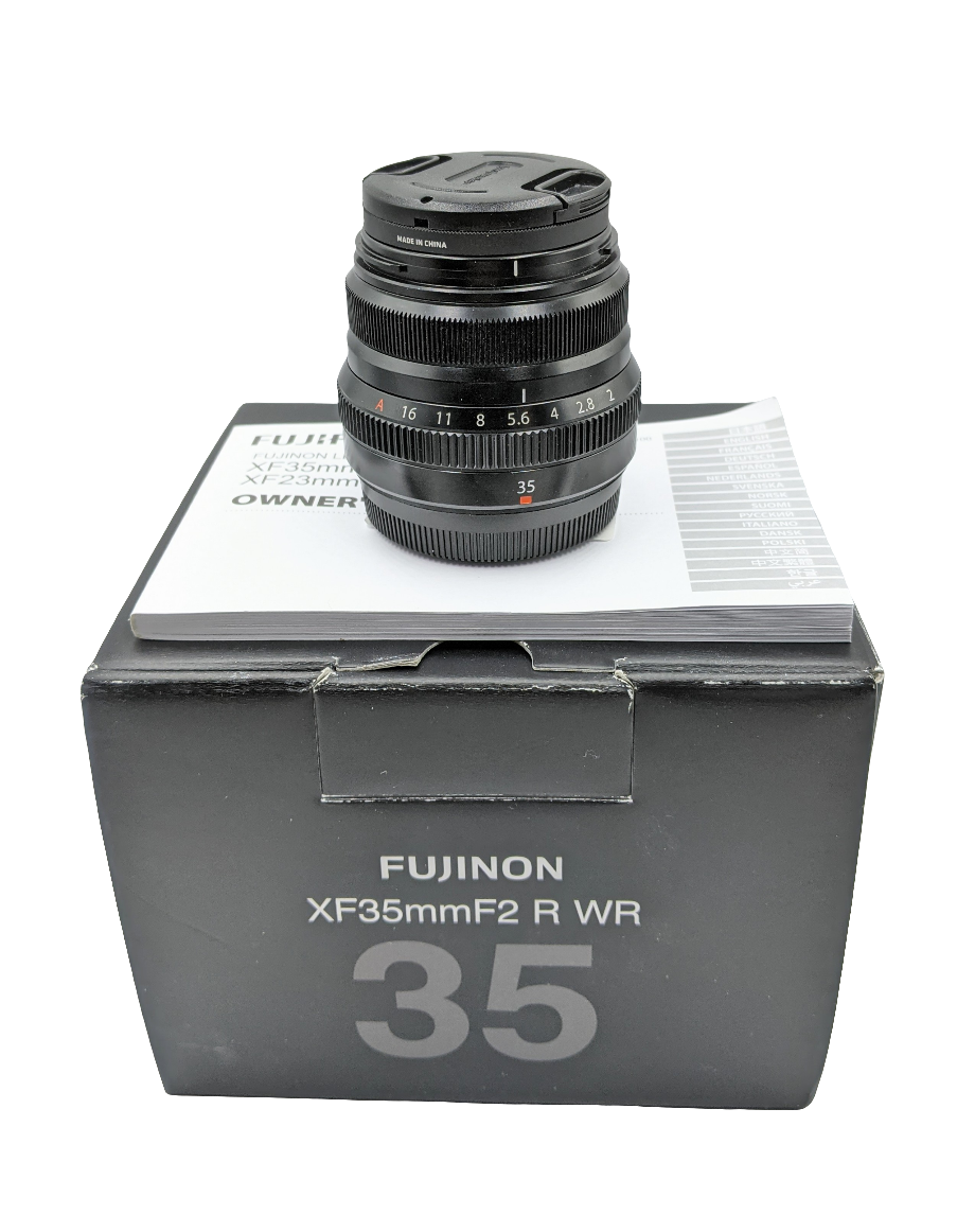 USED Fujifilm XF 35mm f/2 R WR Lens