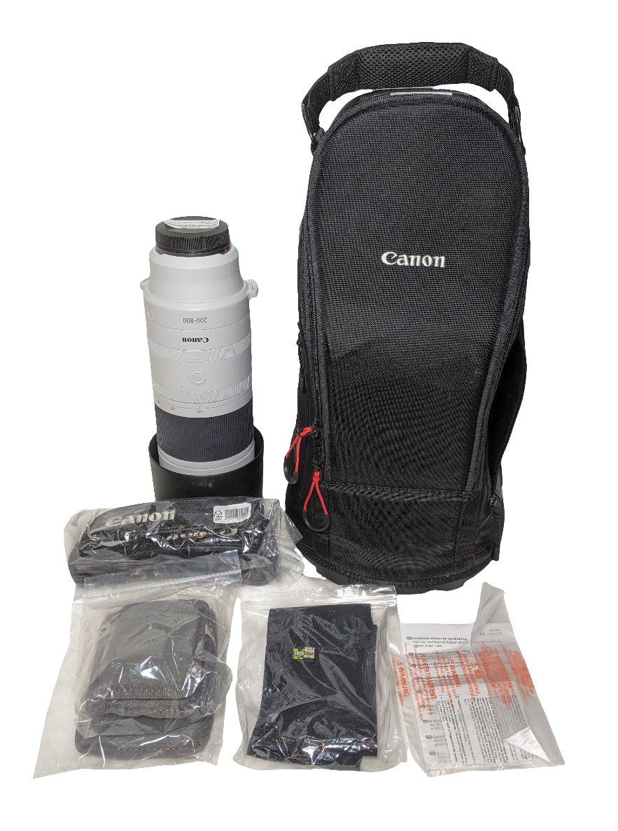 Used Canon RF 200-800mm f6.3-9 IS USM Lens