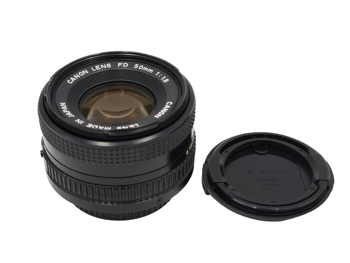 Used Canon 50mm F1.8 MF Lens (Canon FD Mount)